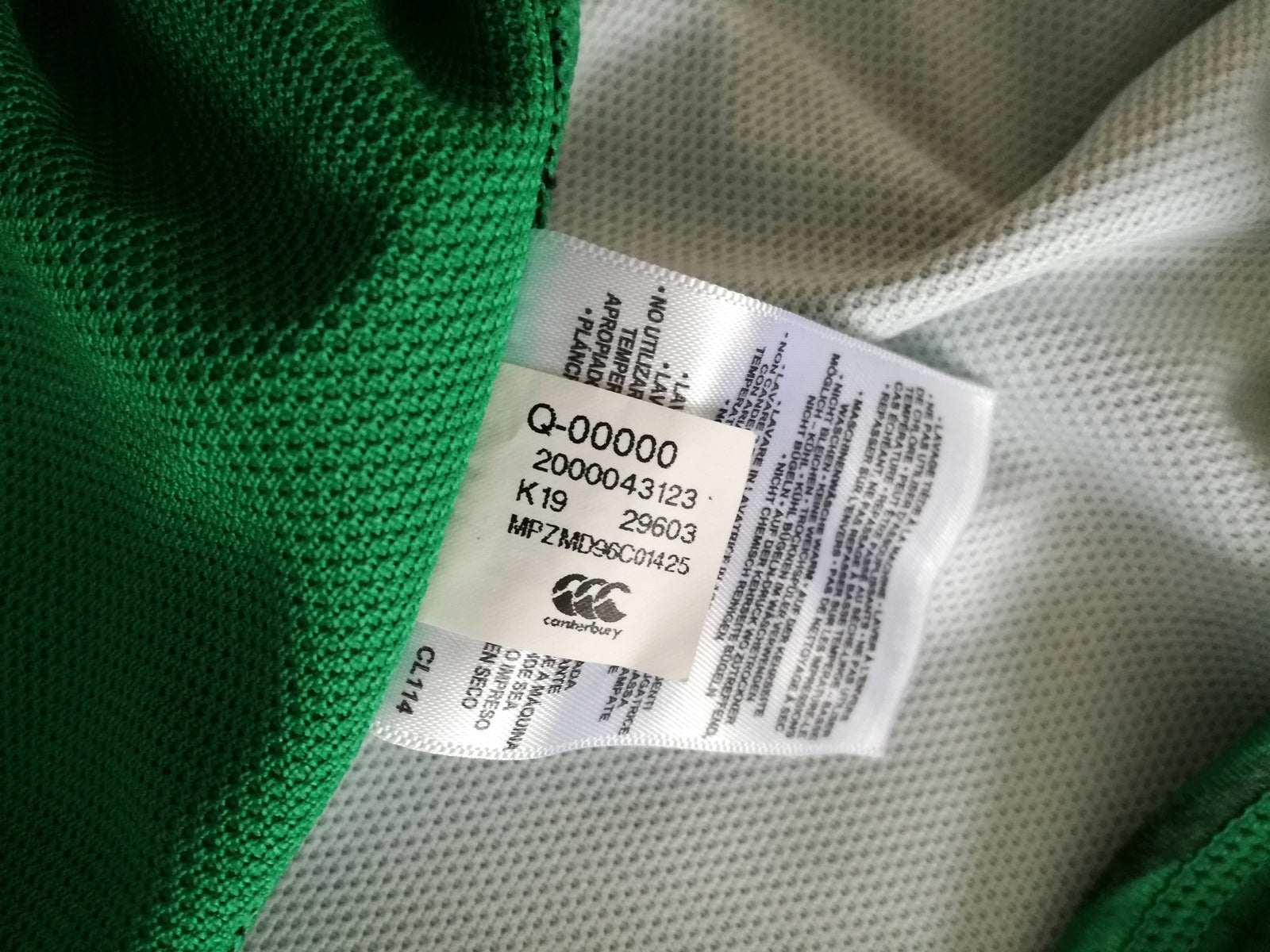 2020/21 Ireland Home Vapodri Rugby Shirt (S)