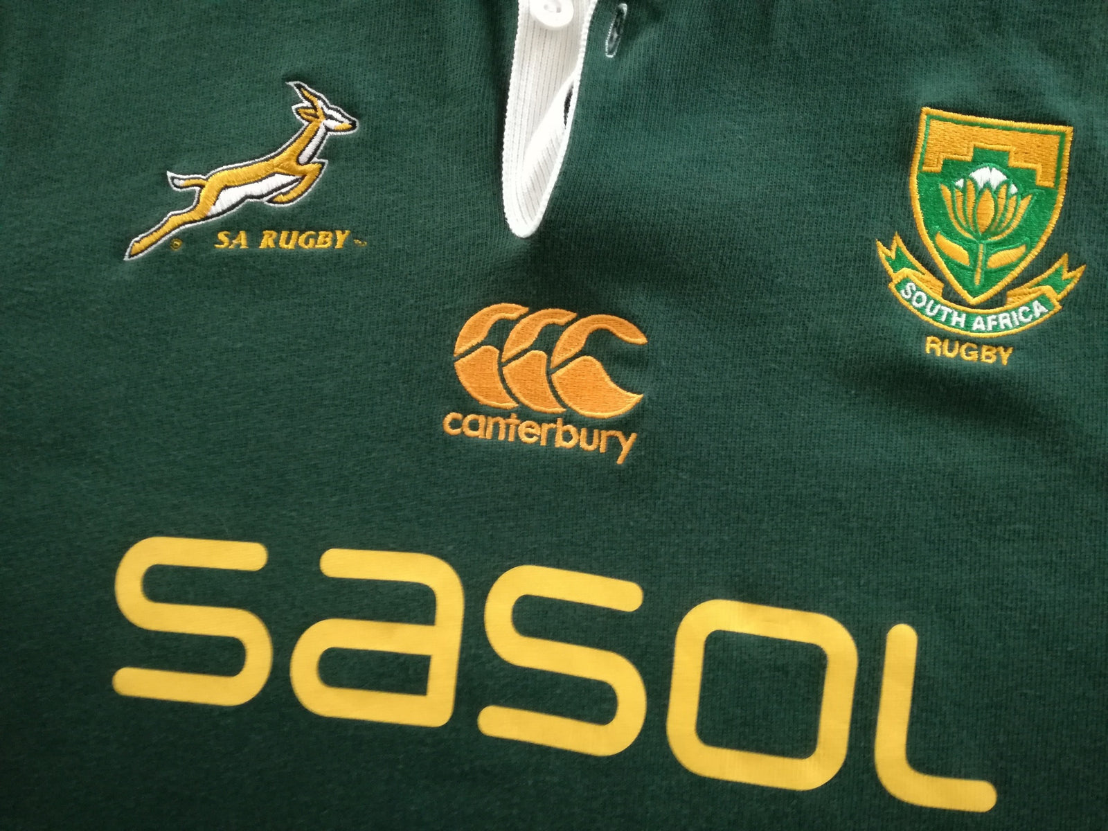 2009 South Africa Home Rugby Shirt (XXL)