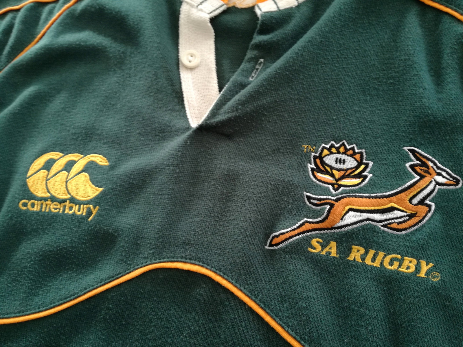2007 South Africa Home Rugby Shirt. (XXL)