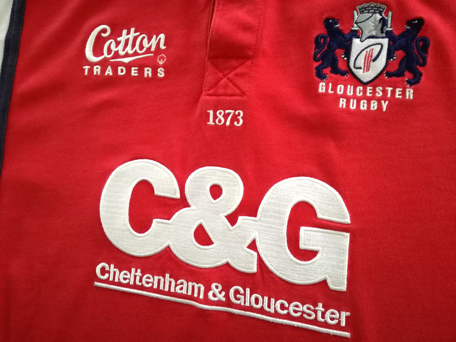 2005/06 Gloucester Home Rugby Shirt (XXL)