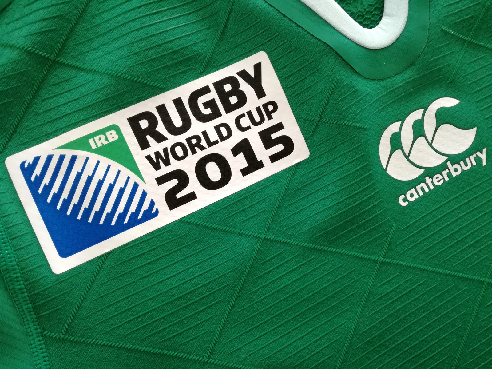 2015 Ireland Home World Cup Test Rugby Shirt (L)