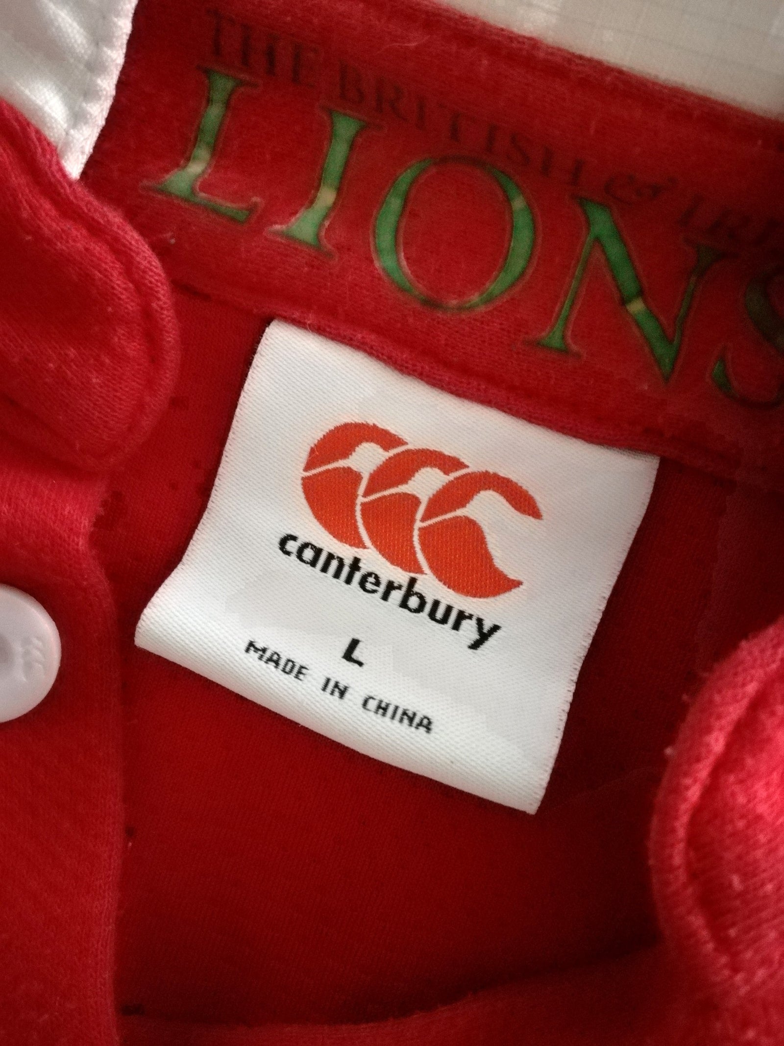 2017 British & Irish Lions Vapodri Rugby Shirt (L)