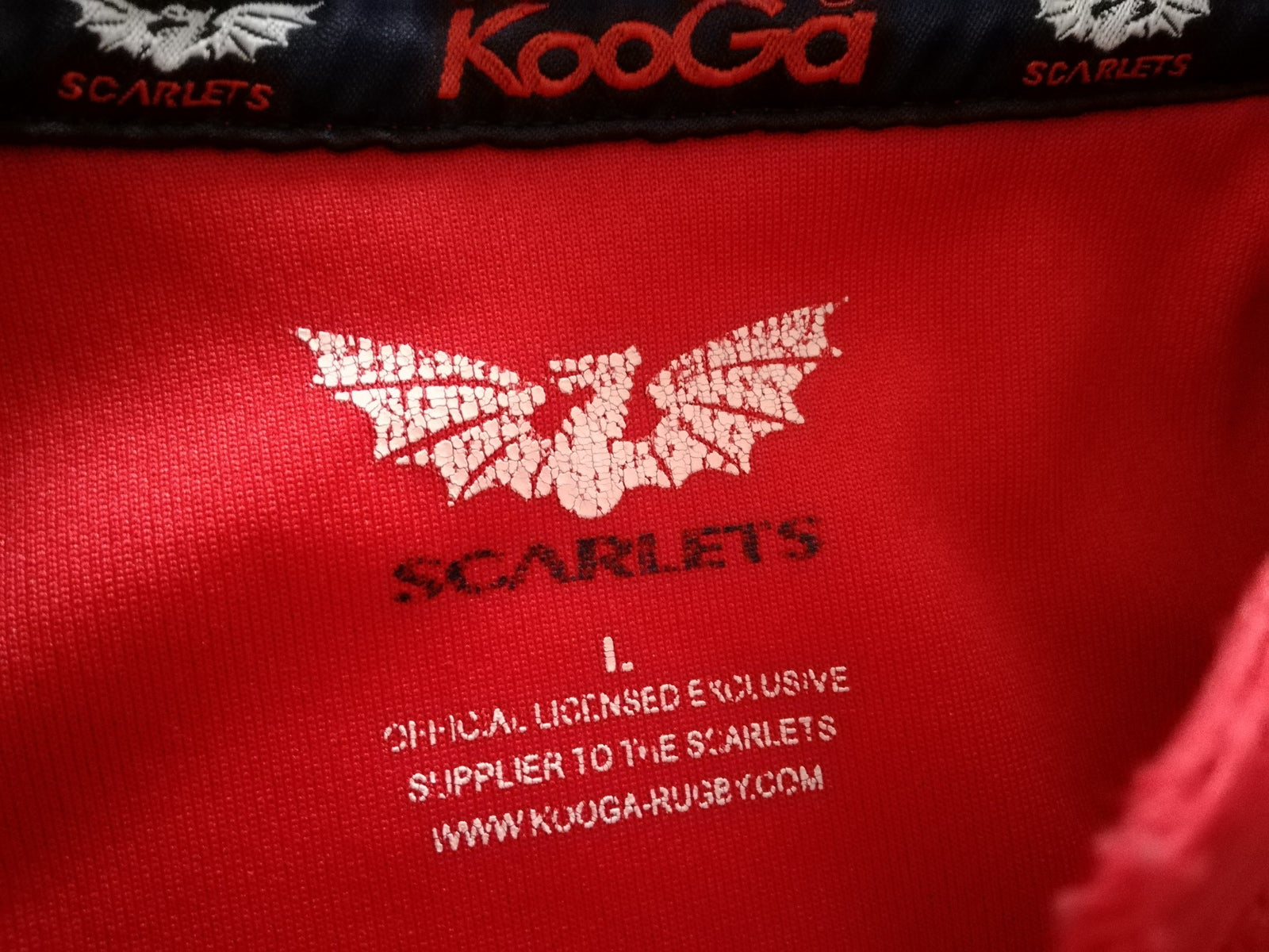 2005/06 Scarlets Home Rugby Shirt (L)