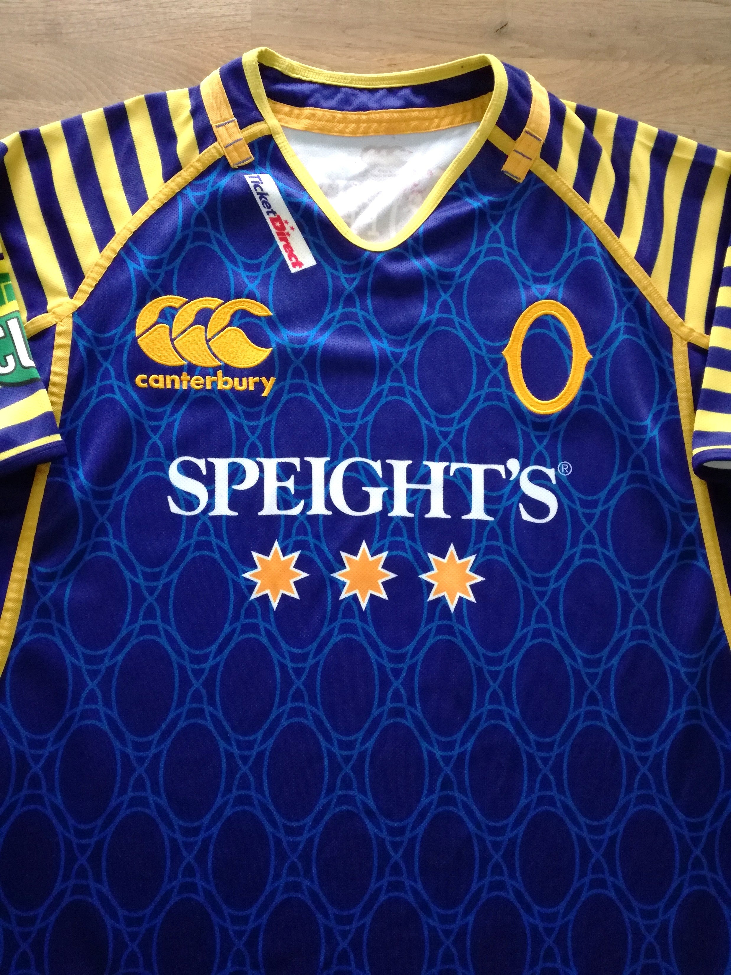 2014 Otago Home Rugby Shirt