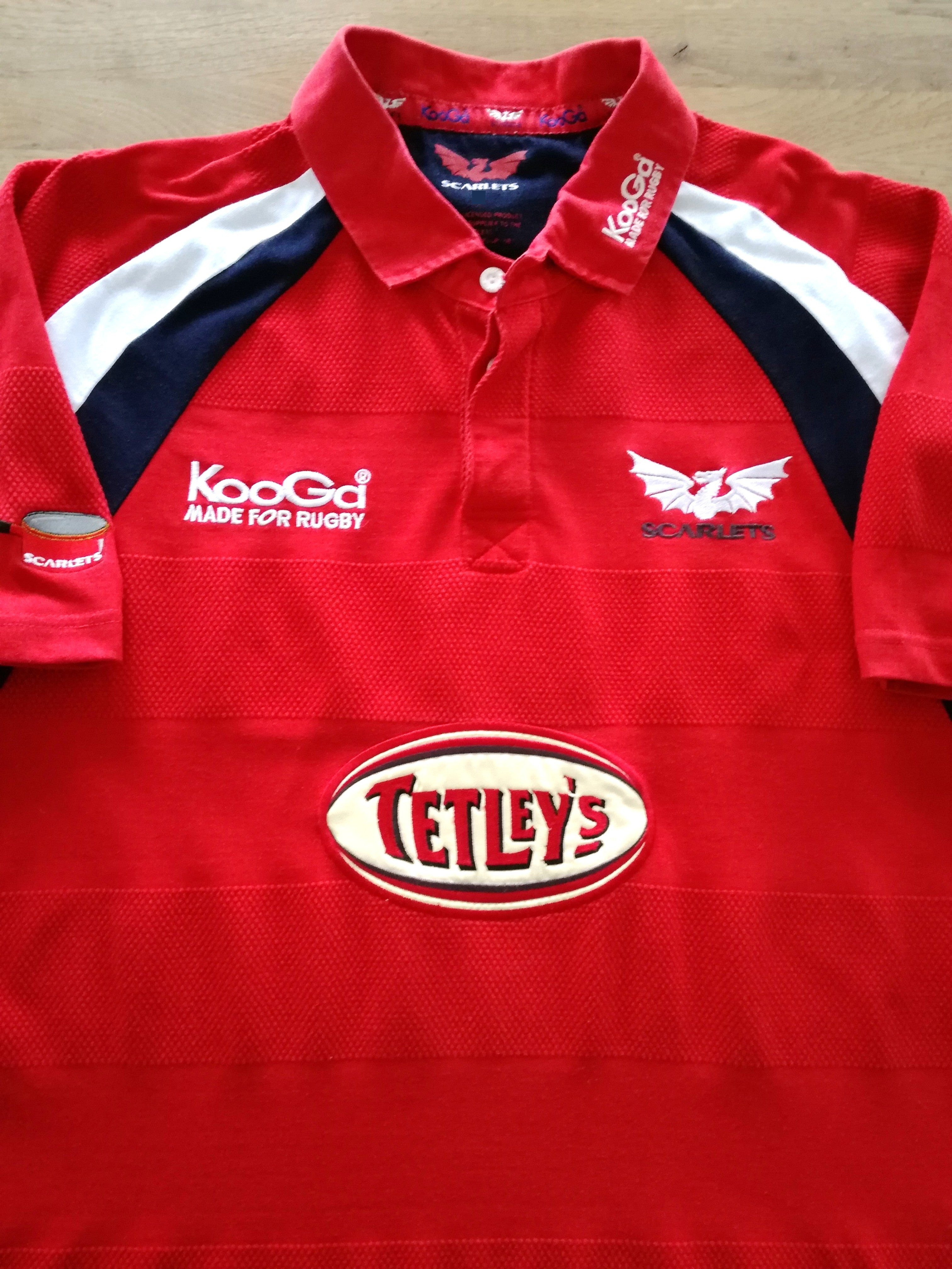 2003/04 Scarlets Home Rugby Shirt