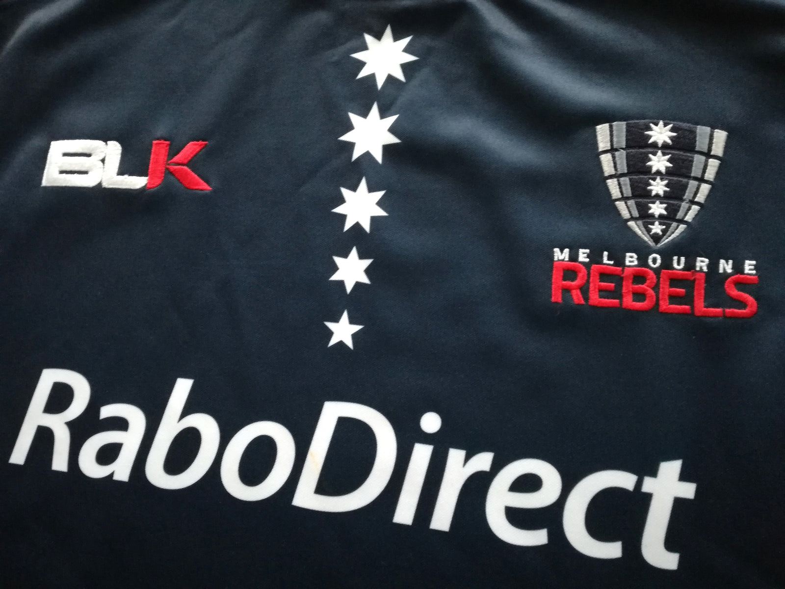 2012 Melbourne Rebels Home Super Rugby Shirt (L)
