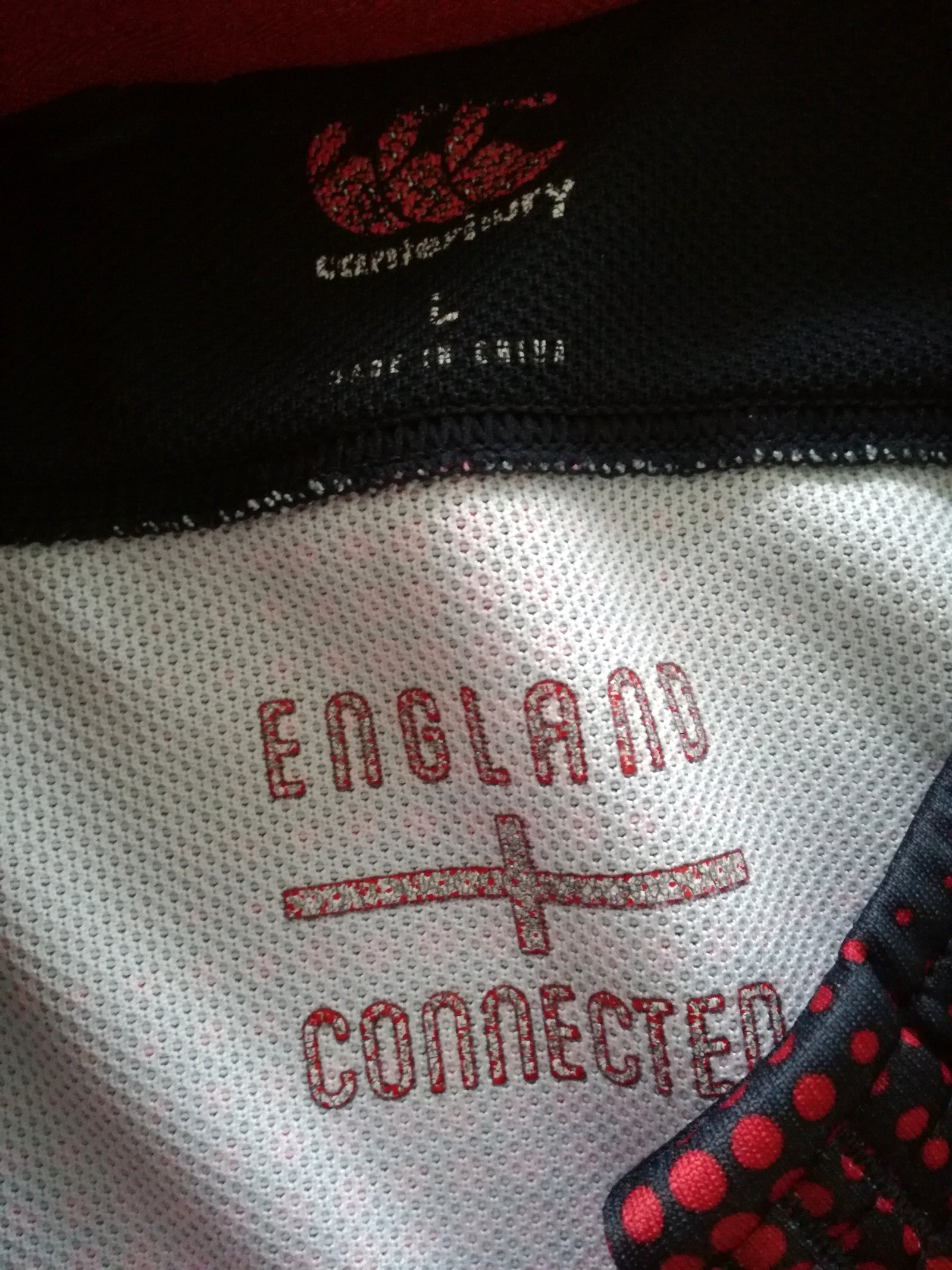 2016/17 England Away Vapodri+ Rugby Shirt (L)