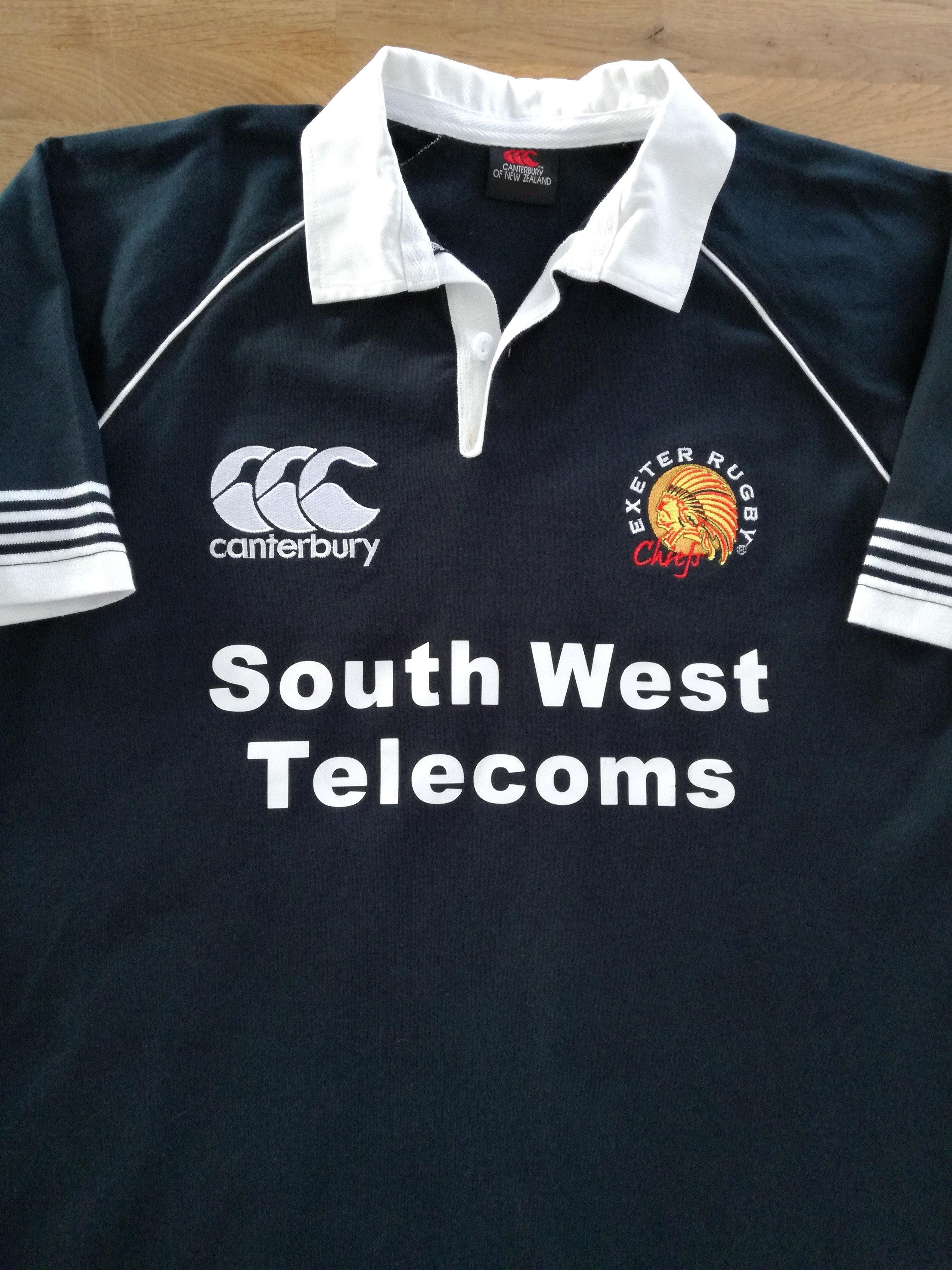 2007/08 Exeter Chiefs Traditional Rugby Shirt