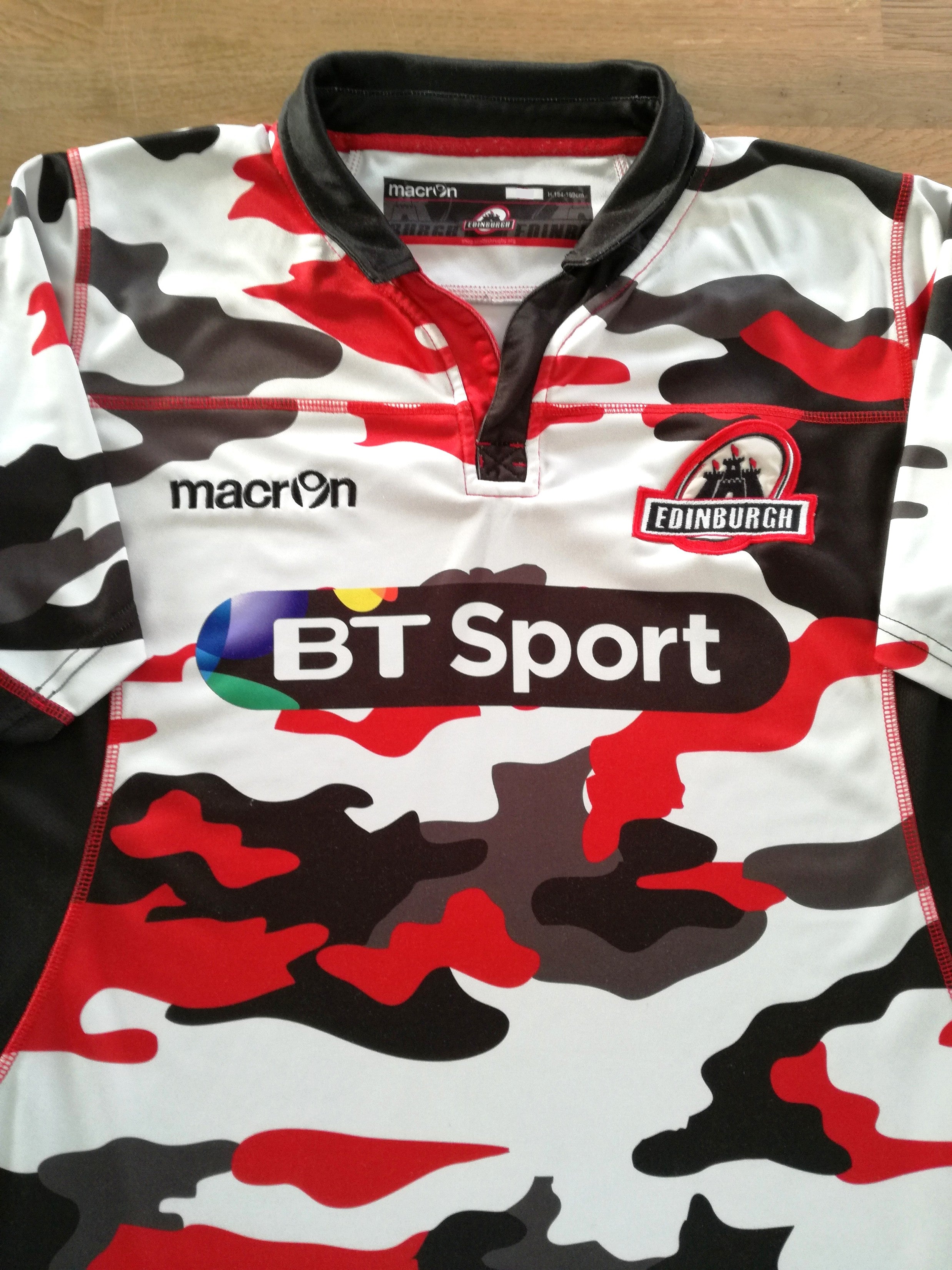 2015/16 Edinburgh Away Rugby Shirt