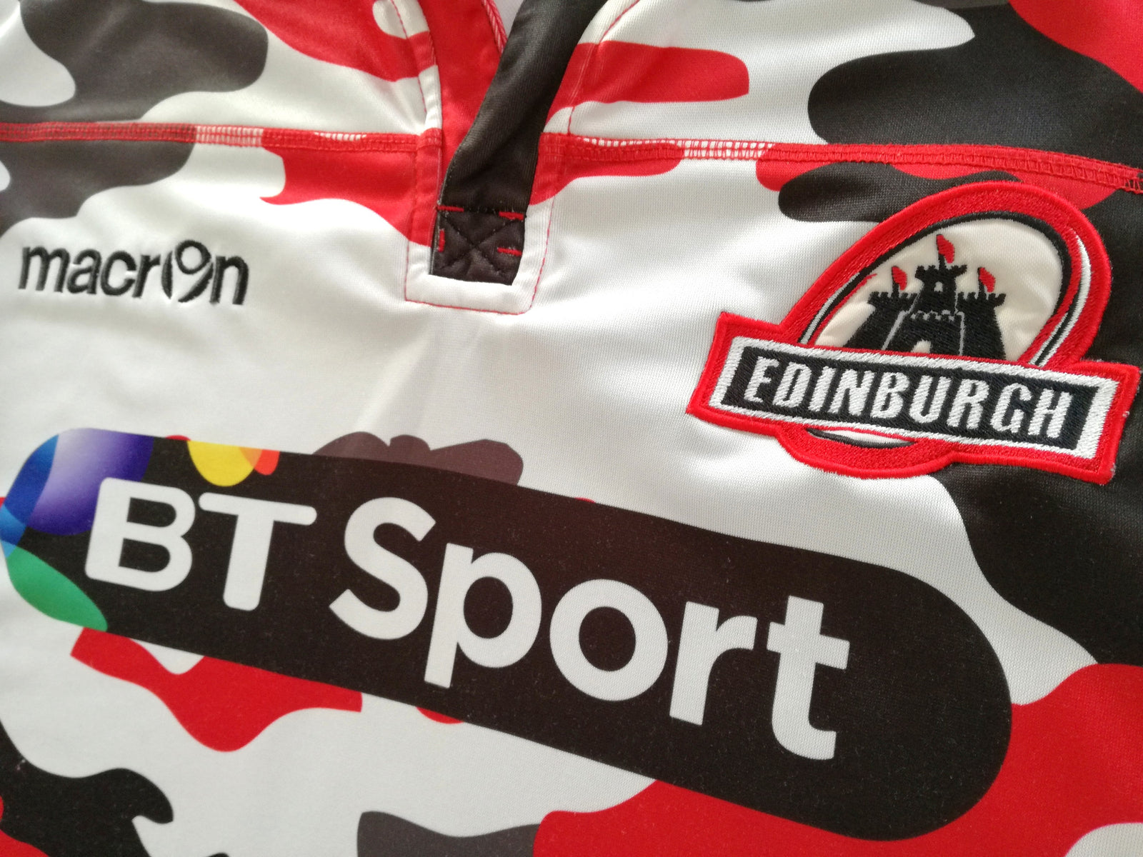 2015/16 Edinburgh Away Rugby Shirt (XL)