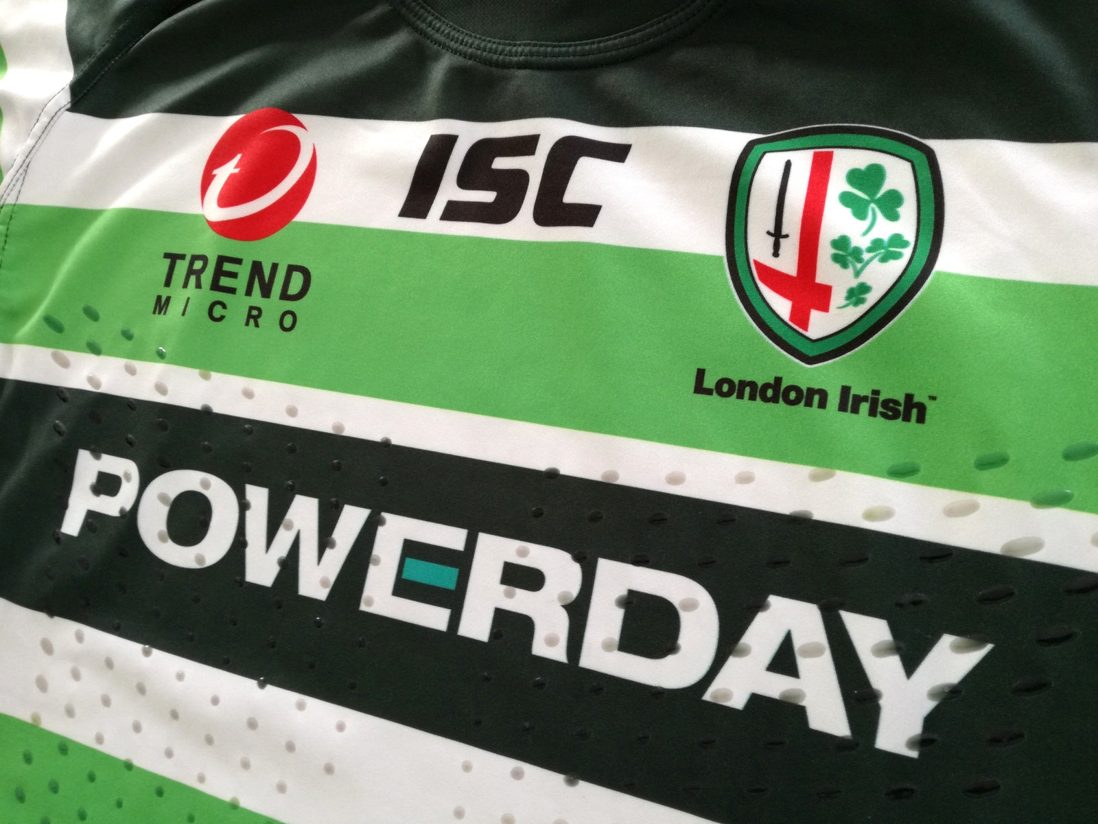 2013/14 London Irish Cup Player Issue Rugby Shirt (XXL)