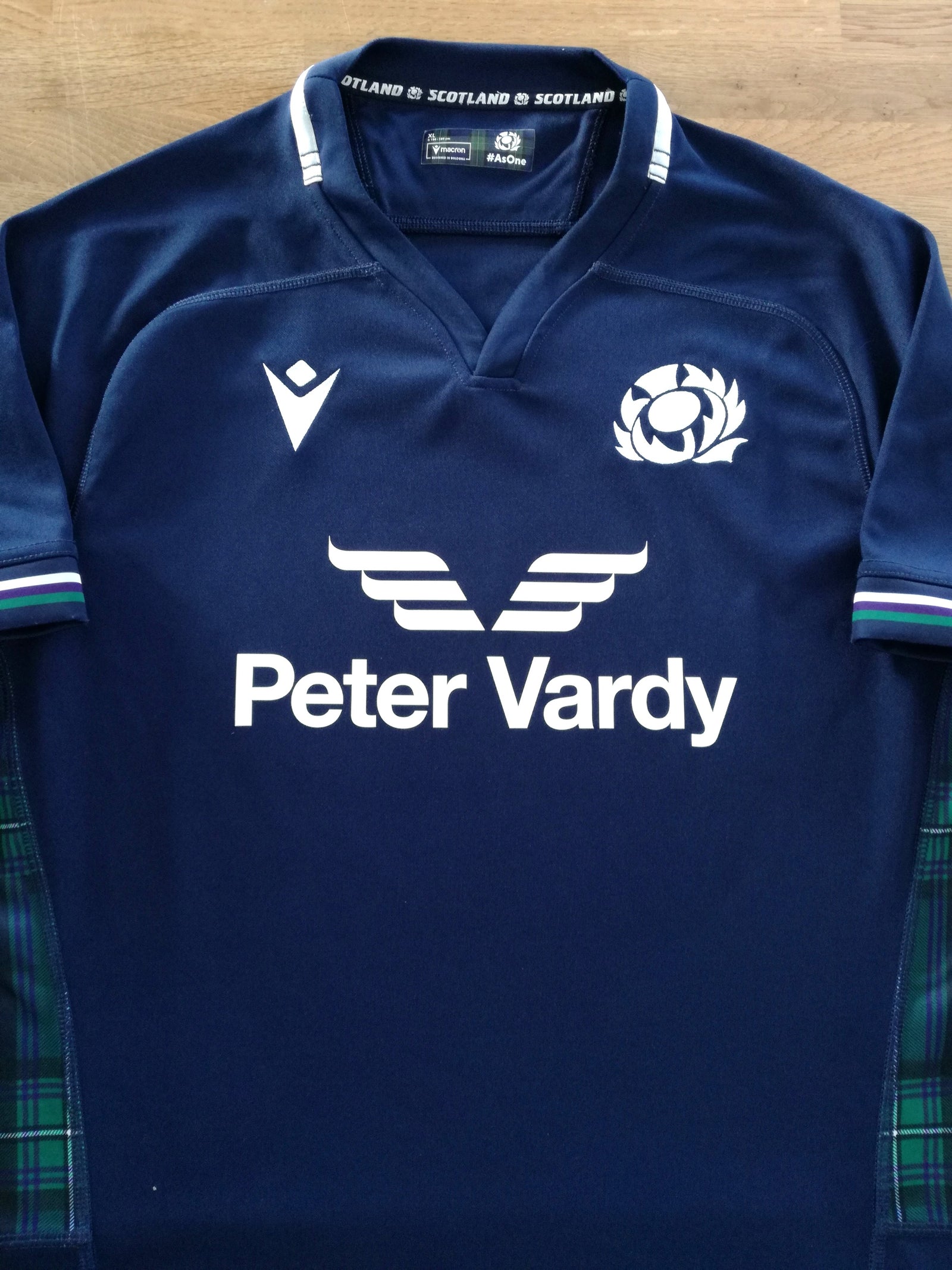2023/24 Scotland Home Pro-Fit Rugby Shirt