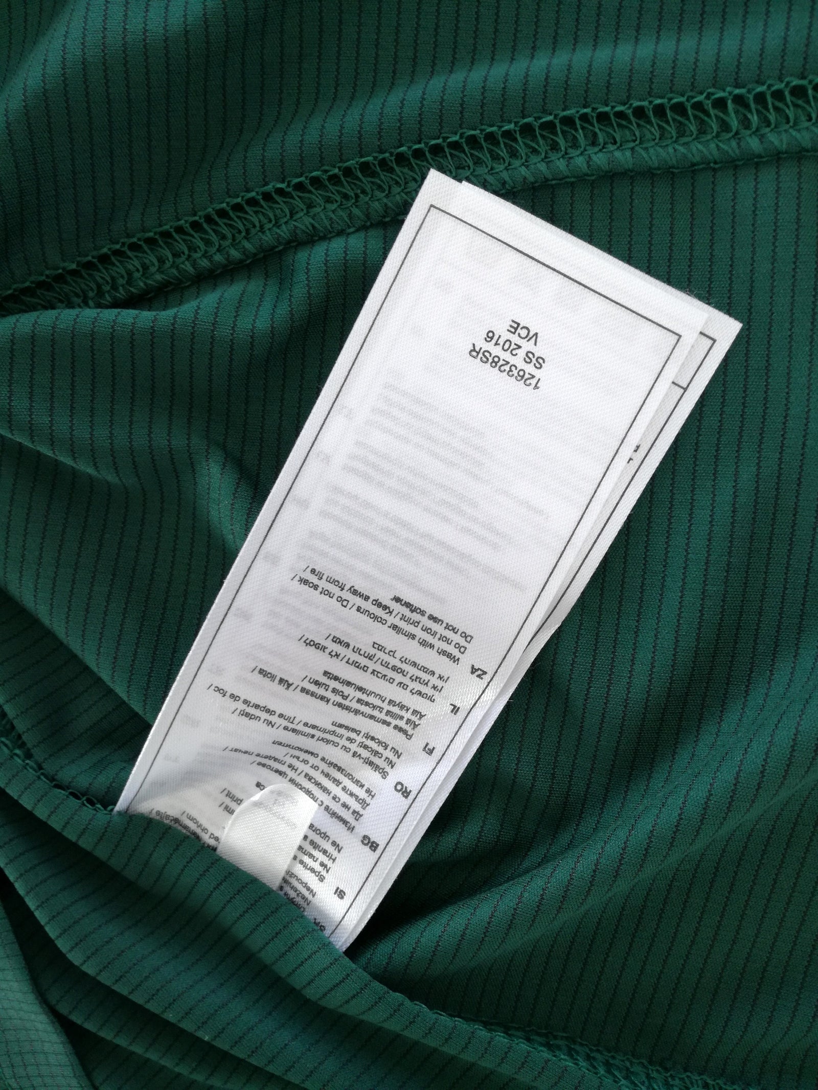 2015 South Africa Home Basic Rugby Shirt (L)