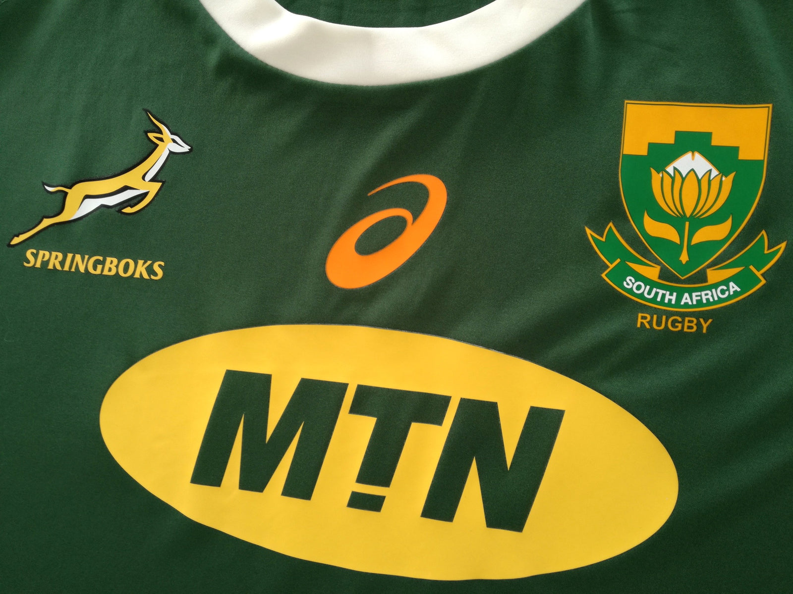 2019 South Africa Home Basic Rugby Shirt (3XL)