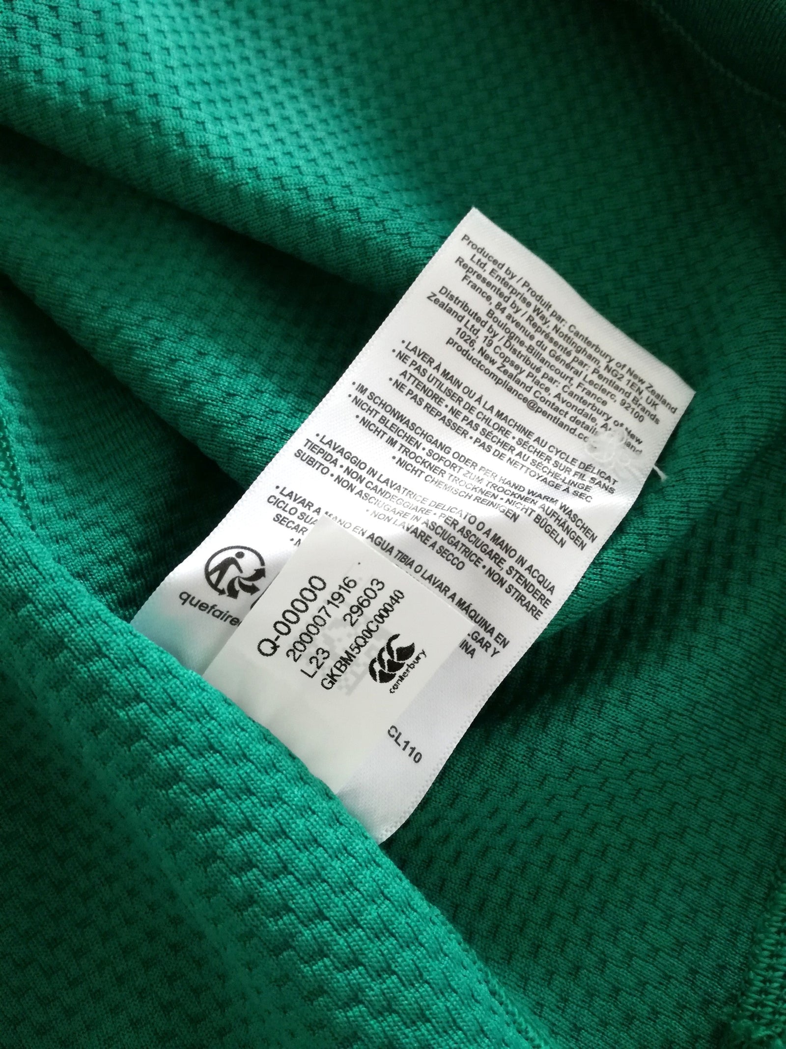 2025 Ireland Home Test Rugby Shirt (XL)