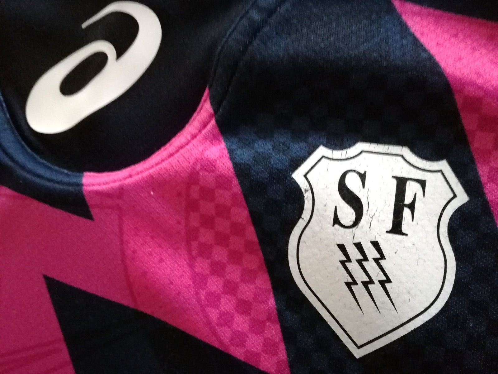 2015/16 Stade Français Home Rugby Shirt (L)