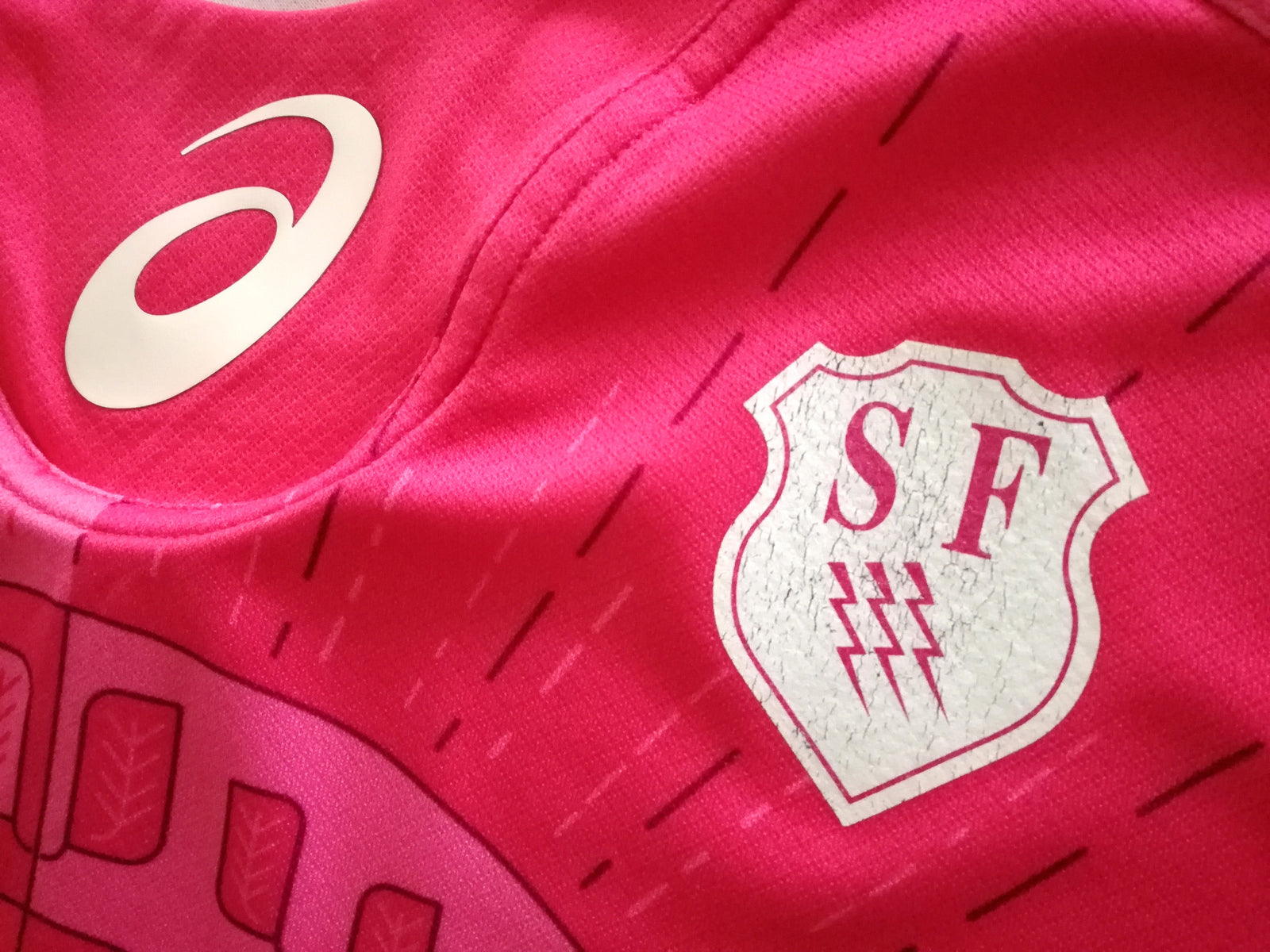 2015/16 Stade Français Away Rugby Shirt (XXL)