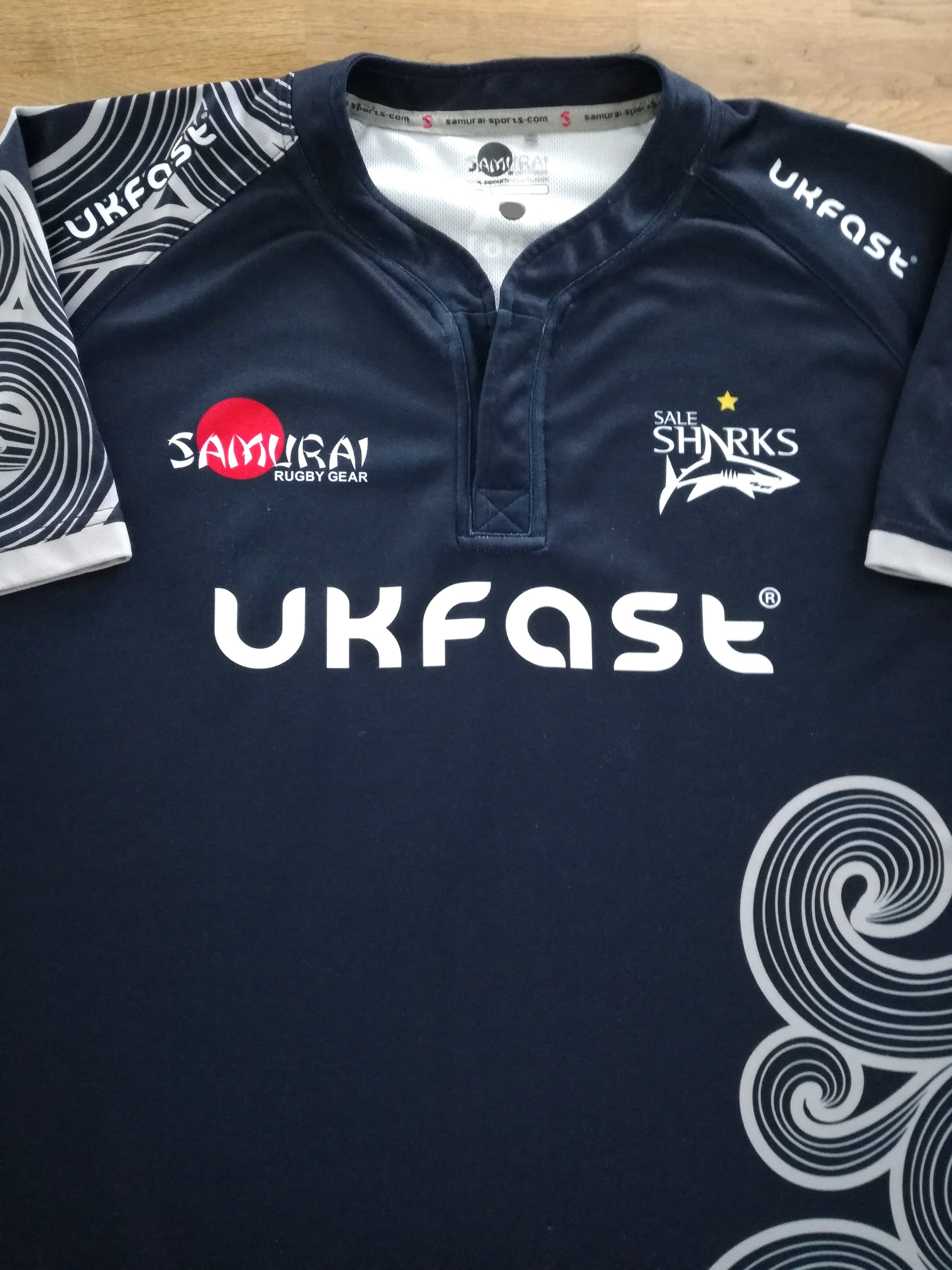 2017/18 Sale Sharks Home Rugby Shirt