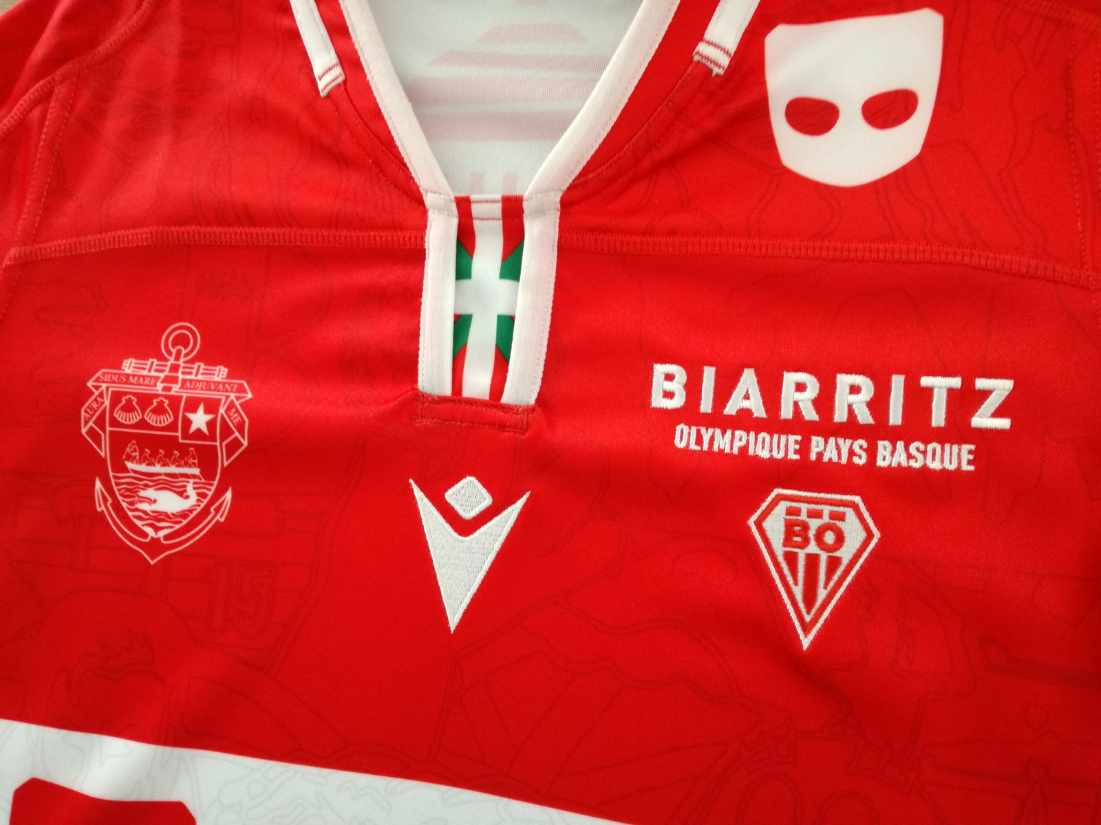 2022/23 Biarritz Home Rugby Shirt (S)