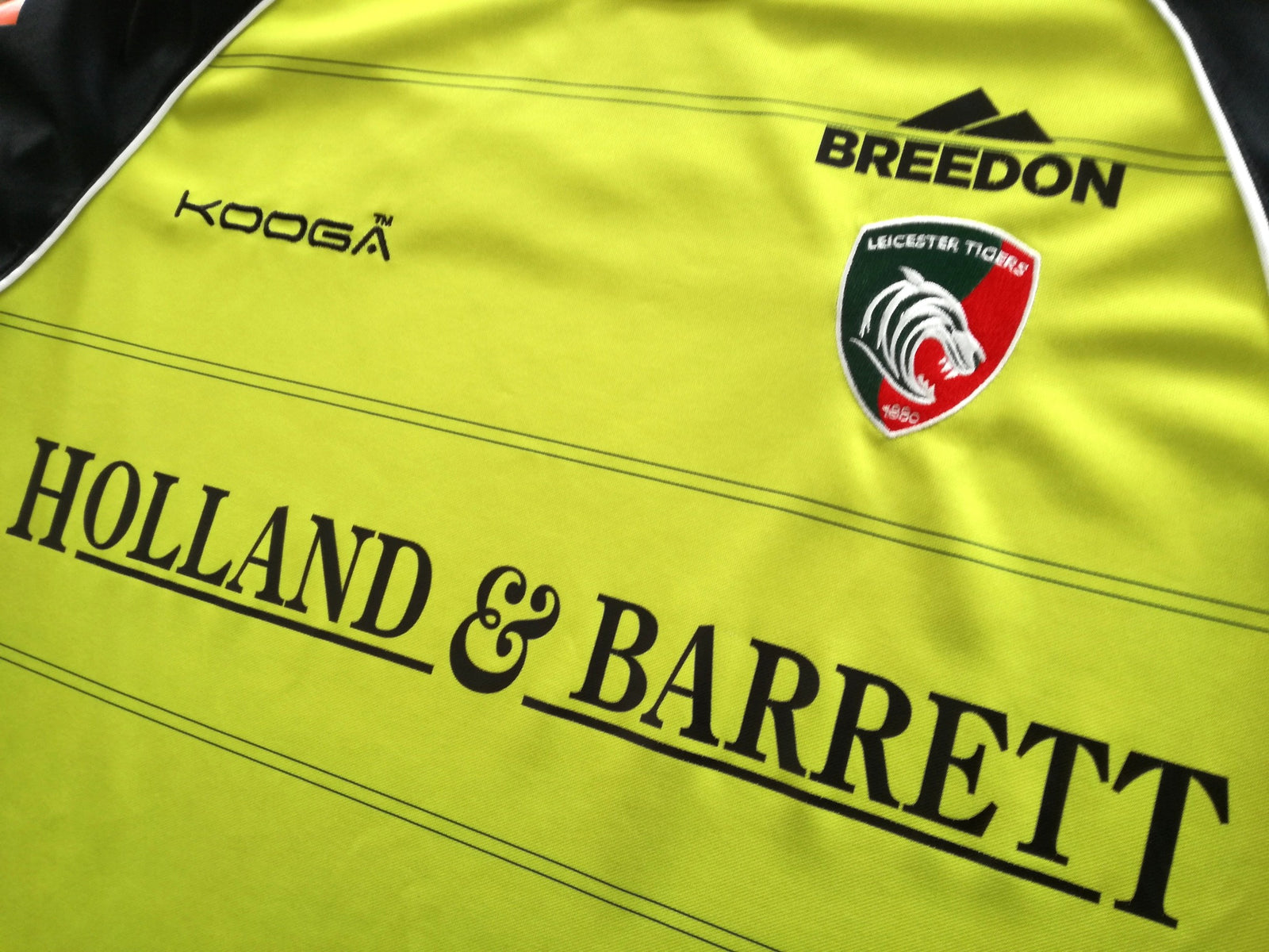 2016/17 Leicester Tigers Away Pro-Fit Rugby Shirt (XL)