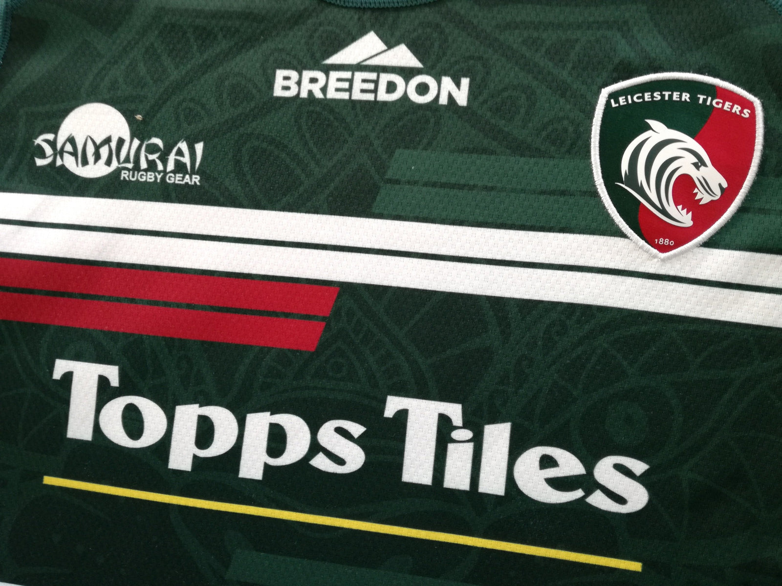 2021/22 Leicester Tigers Home Pro-Fit Rugby Shirt (S)
