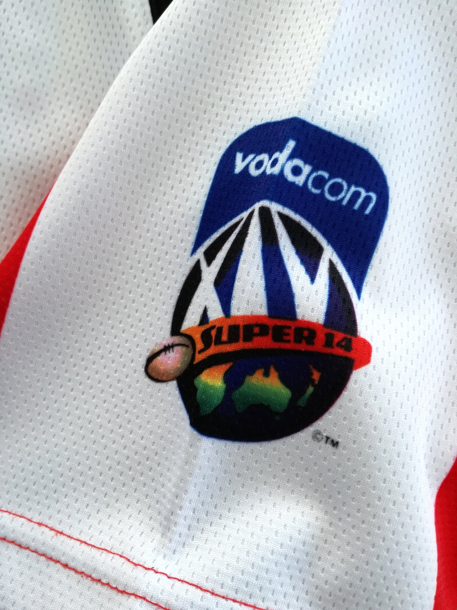 2007 Lions Home Super14 Rugby Shirt (L)