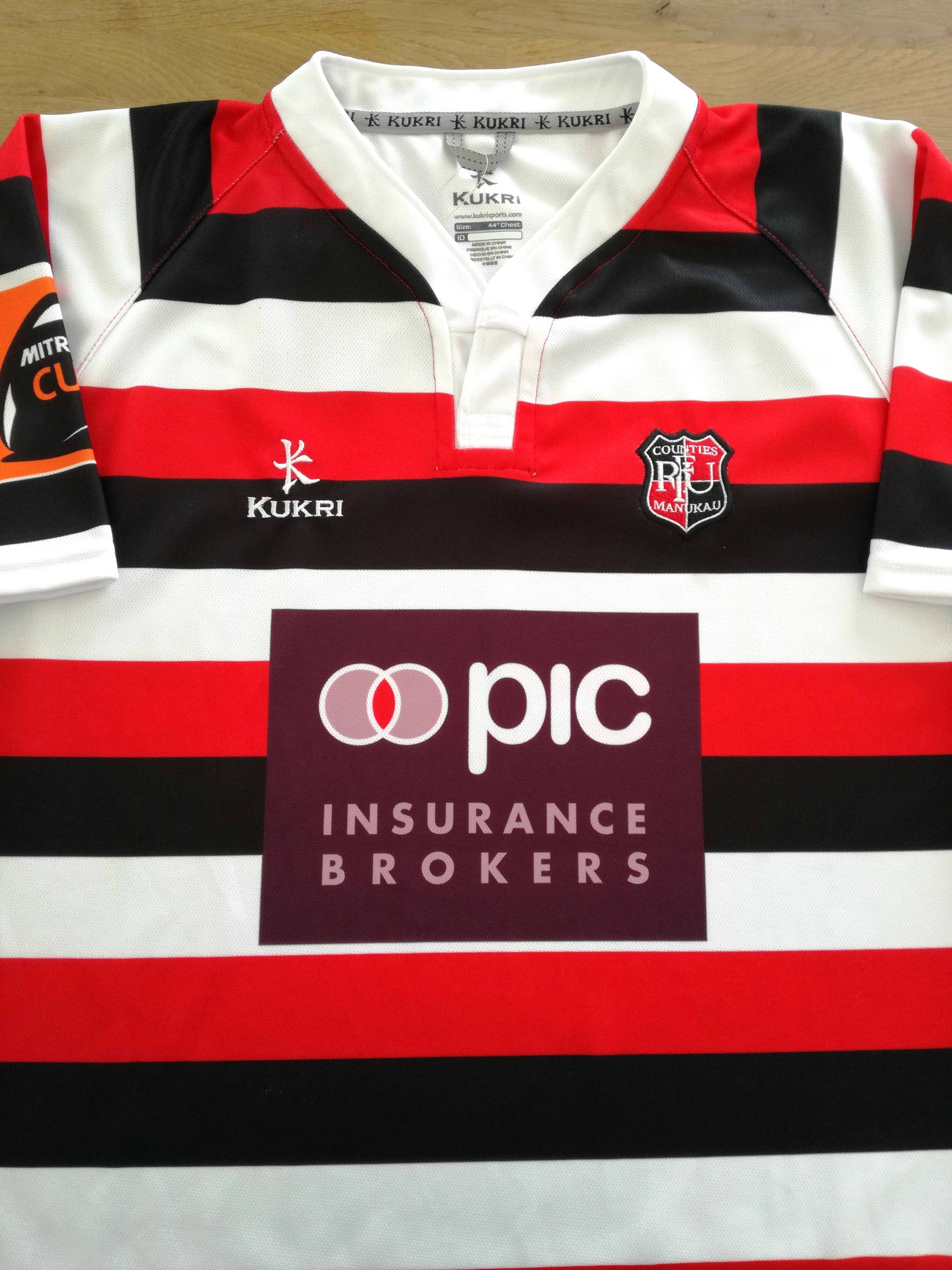 2016 Counties Manukau Home Rugby Shirt (XL)