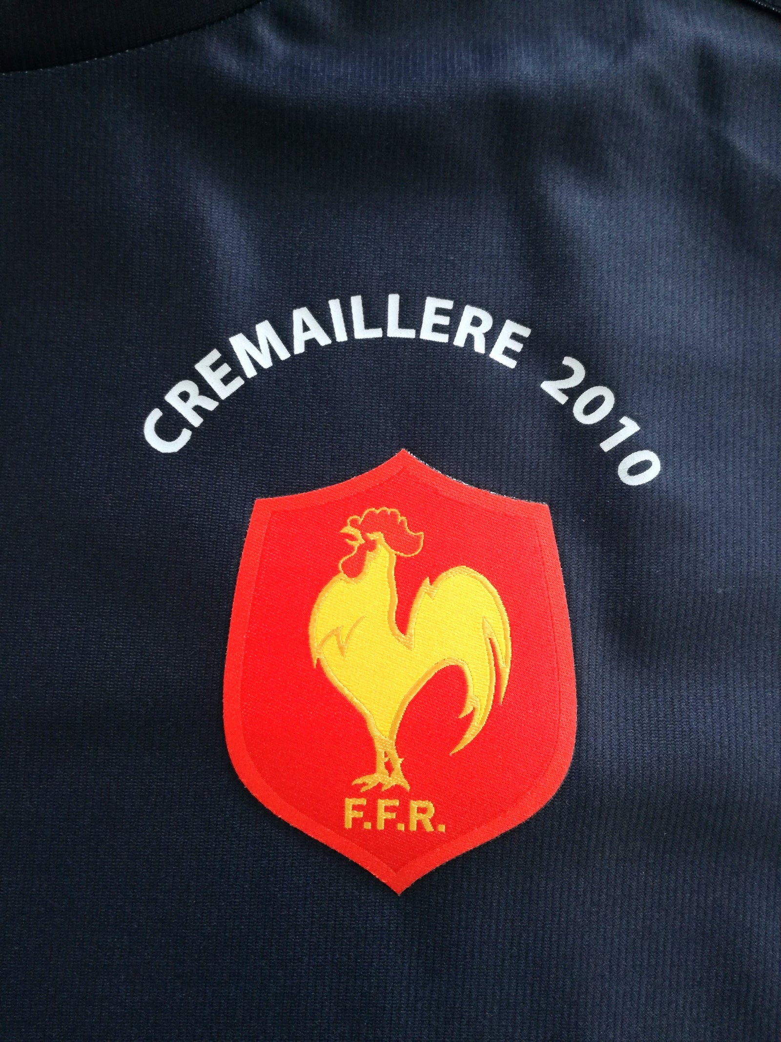 2010 France Home Player Issue 'Cremaillere' Rugby Shirt (XL)