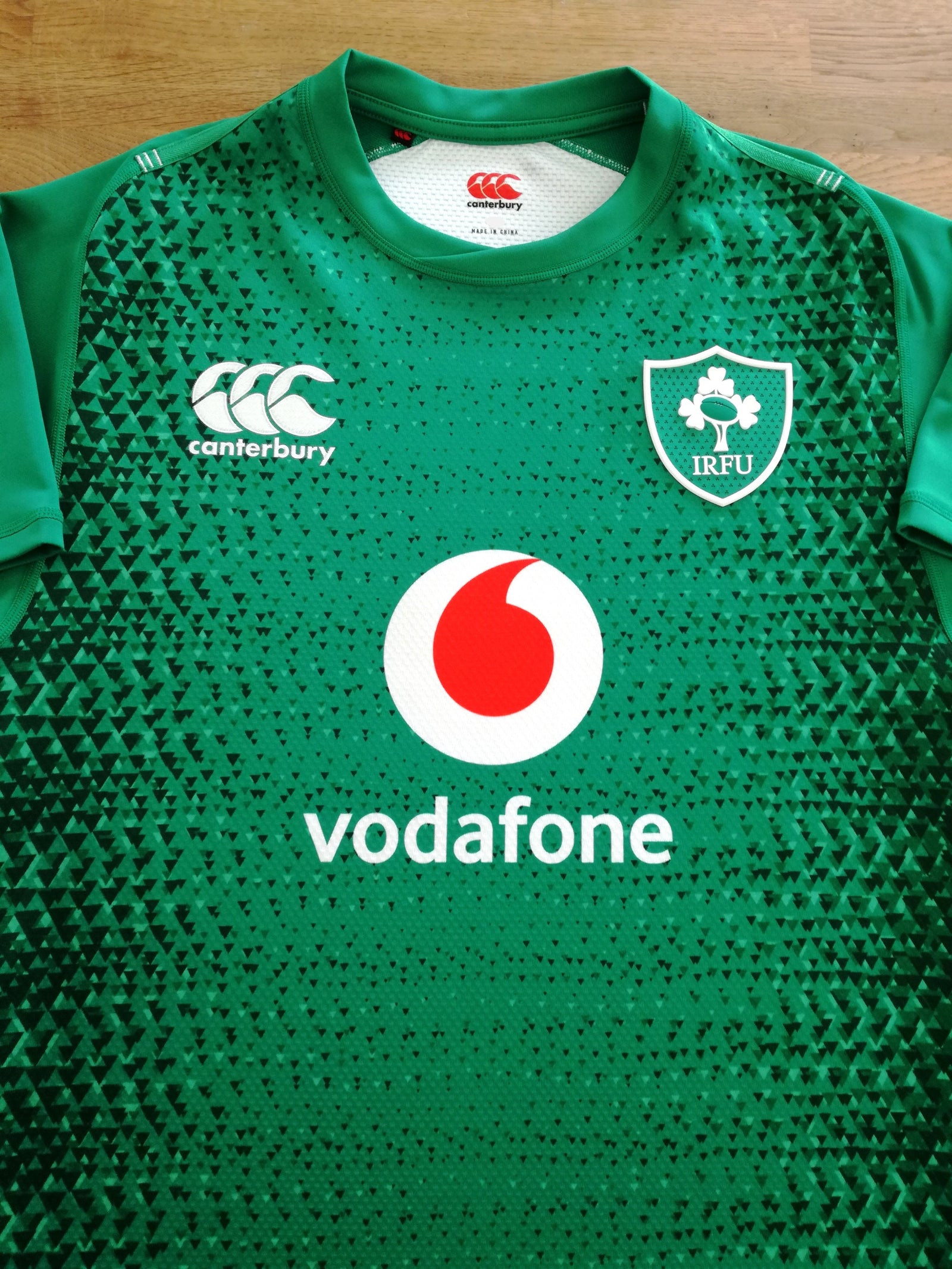 2018/19 Ireland Home Vapodri+ Rugby Shirt