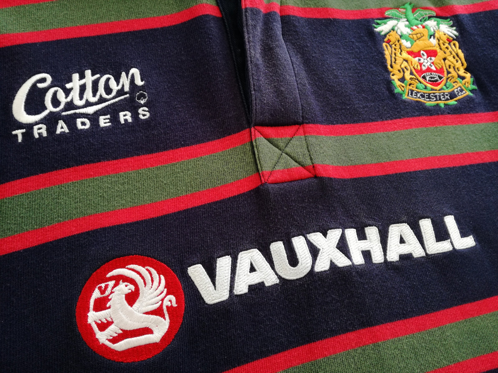 1999/00 Leicester Tigers Away Rugby Shirt. (S)