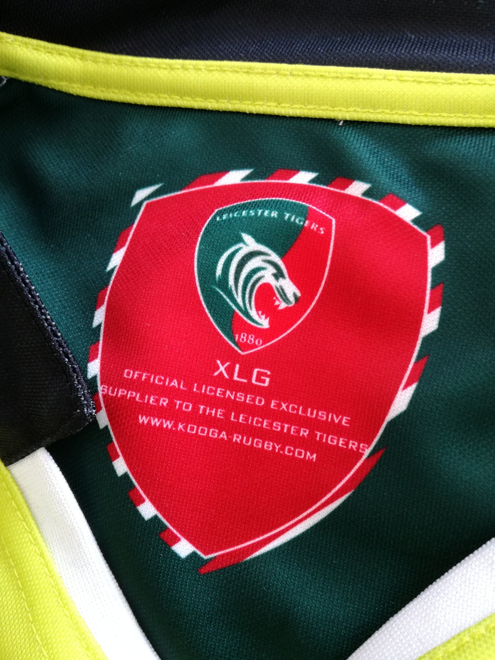 2016/17 Leicester Tigers Away Pro-Fit Rugby Shirt (XL)
