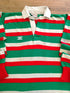 1981/92 Leicester Tigers Home Match Worn Rugby Shirt (Dusty Hare 'O')