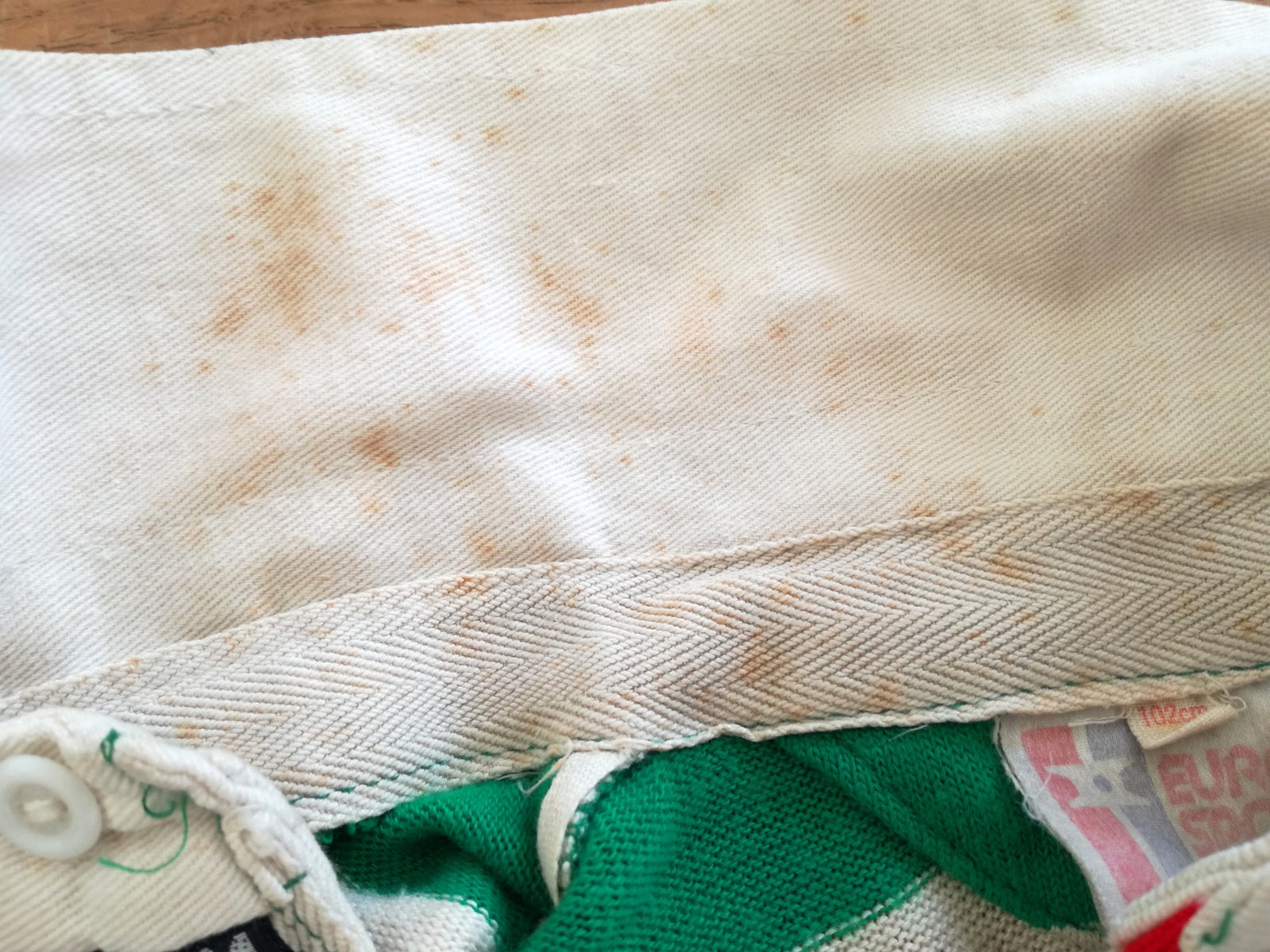 1981/92 Leicester Tigers Home Match Worn Rugby Shirt (Dusty Hare 'O') (M)