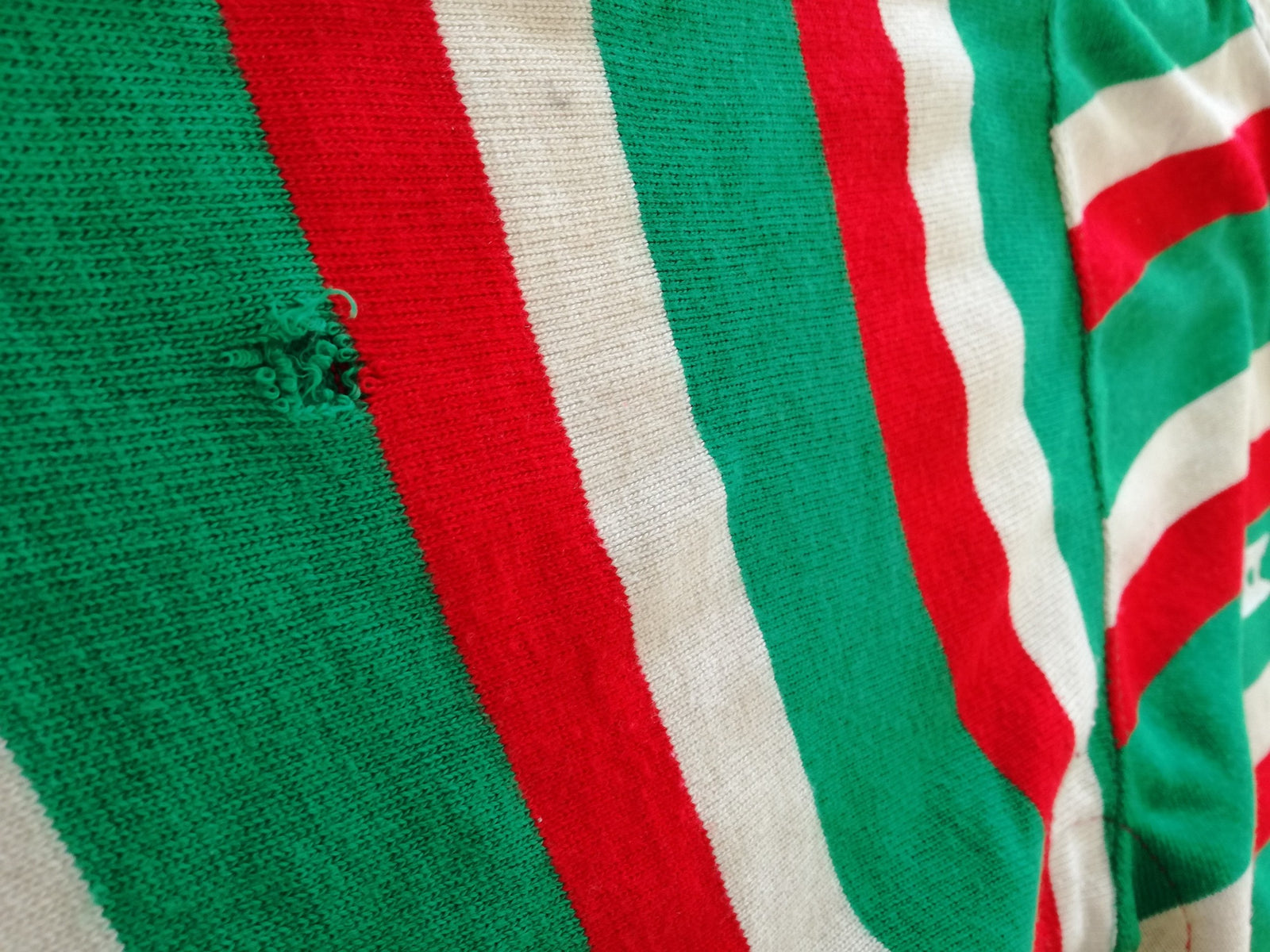 1981/92 Leicester Tigers Home Match Worn Rugby Shirt (Dusty Hare 'O') (M)