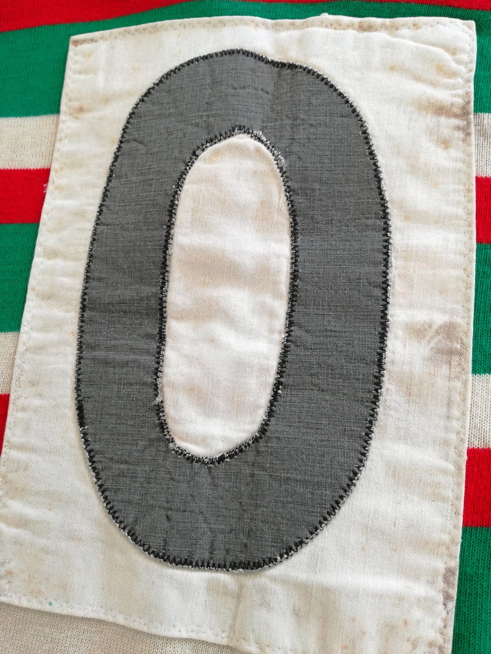 1981/92 Leicester Tigers Home Match Worn Rugby Shirt (Dusty Hare 'O') (M)