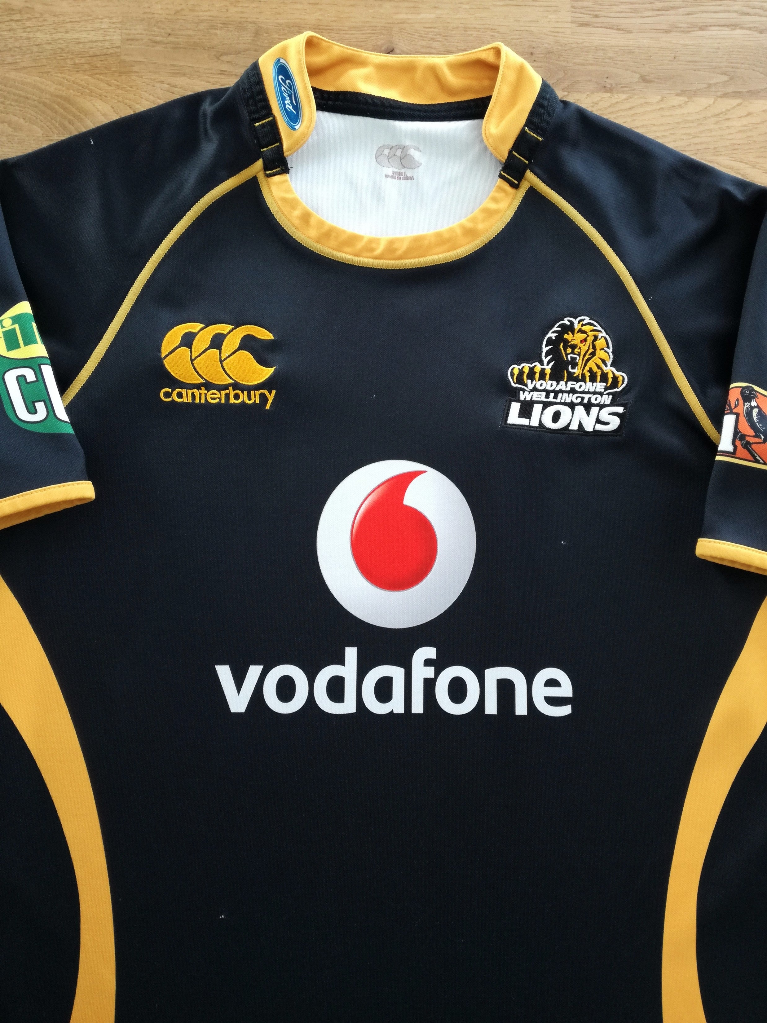 2010 Wellington Lions Home Rugby Shirt