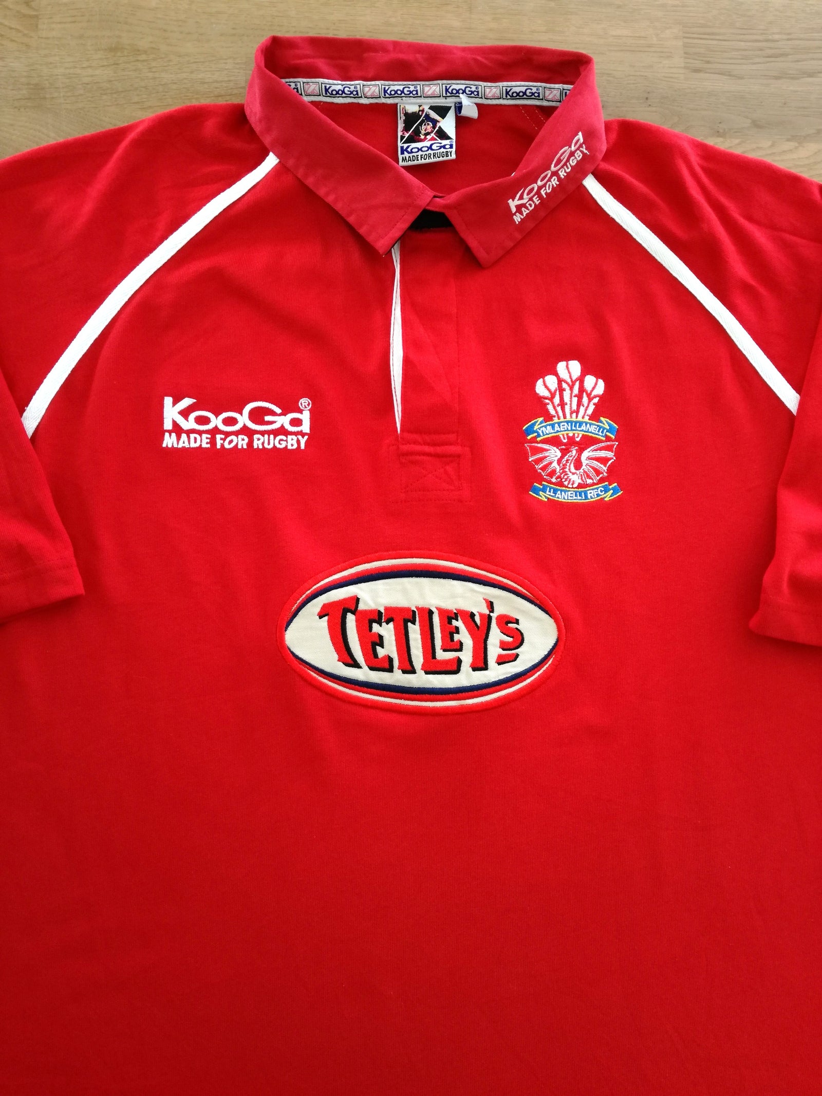 2002/03 Llanelli Home Rugby Shirt