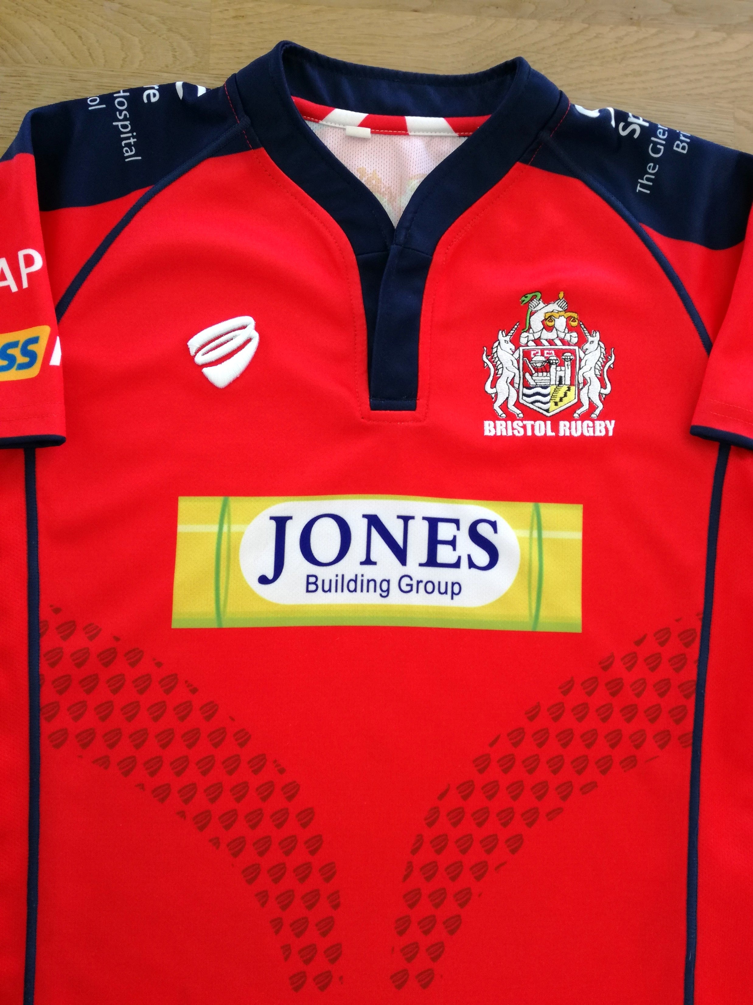 2015/16 Bristol Away Rugby Shirt