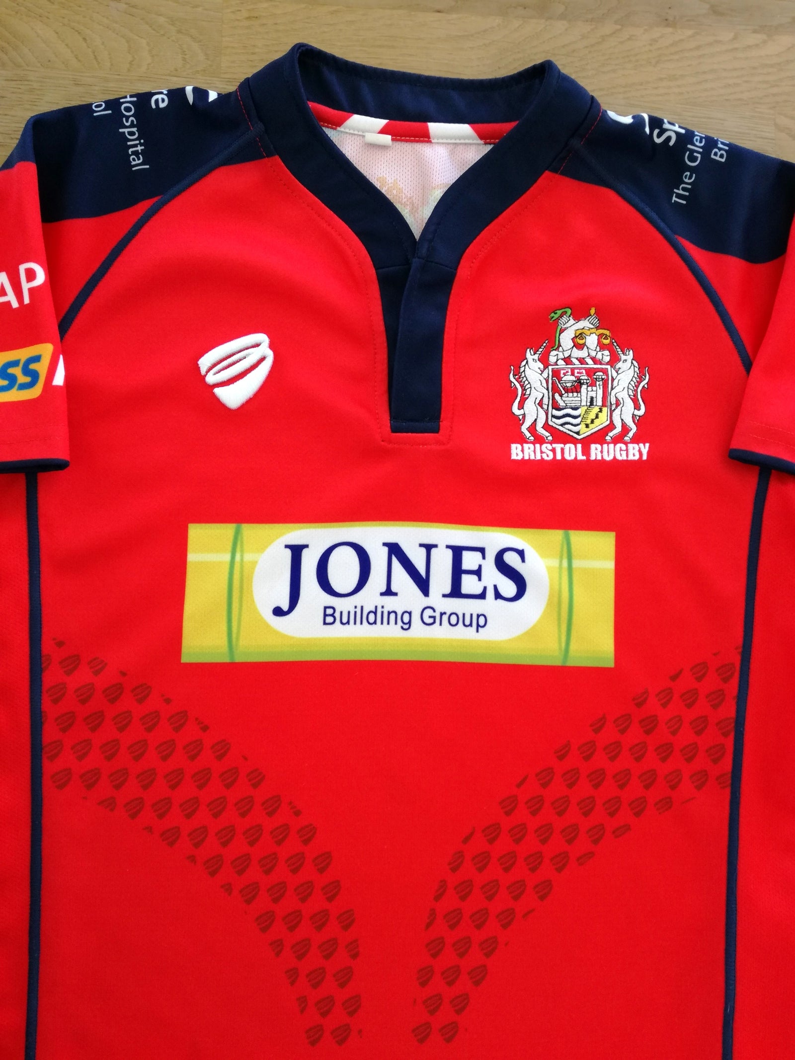 2015/16 Bristol Away Rugby Shirt