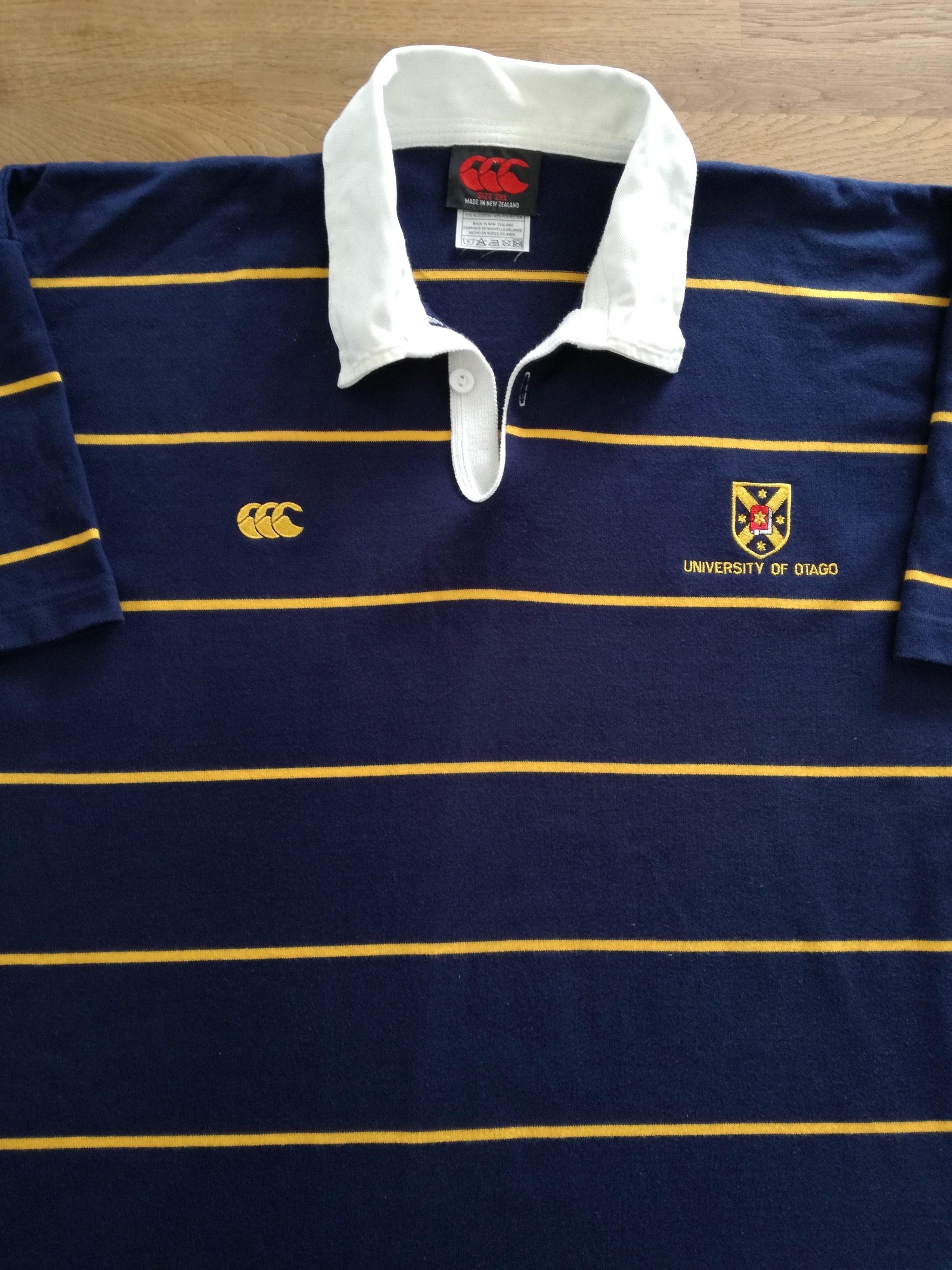 2002 Otago University Home Rugby Shirt