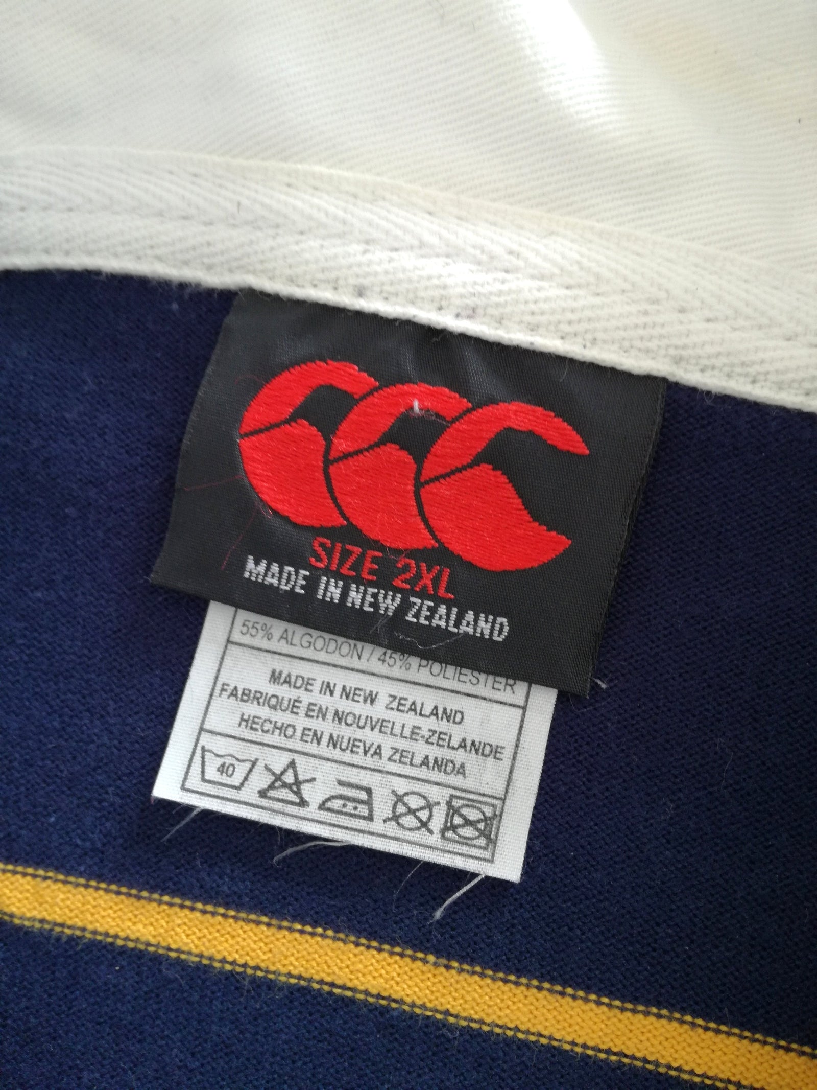 2002 Otago University Home Rugby Shirt (XXL)