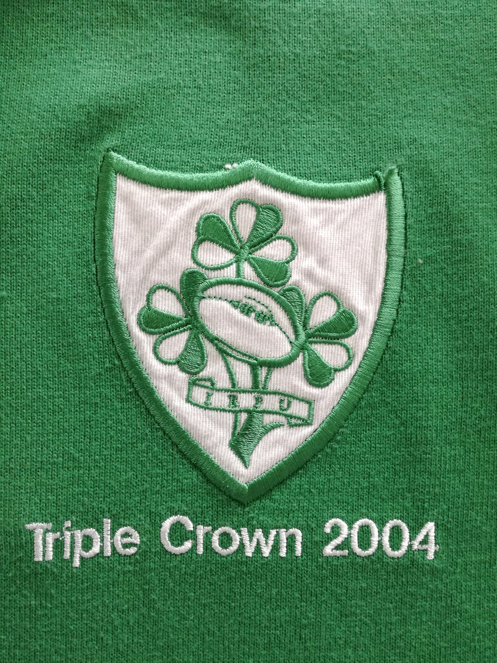 2004 Ireland Home 'Triple Crown' Rugby Shirt (XXL)