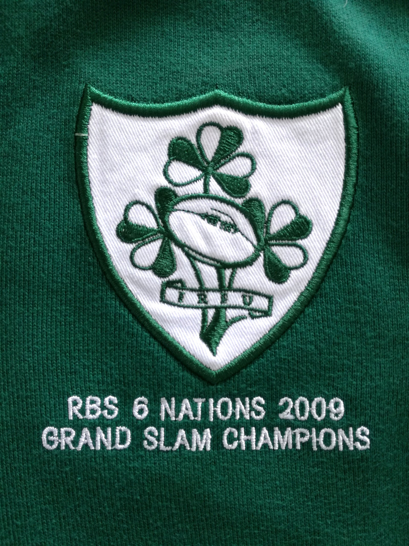 2009 Ireland Home 'Grand Slam' Rugby Shirt (3XL)