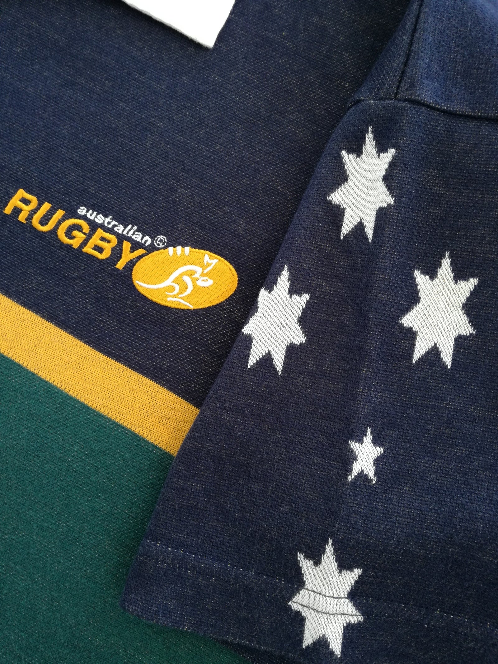 2001 Australia Away Rugby Sevens Temex Shirt (L)