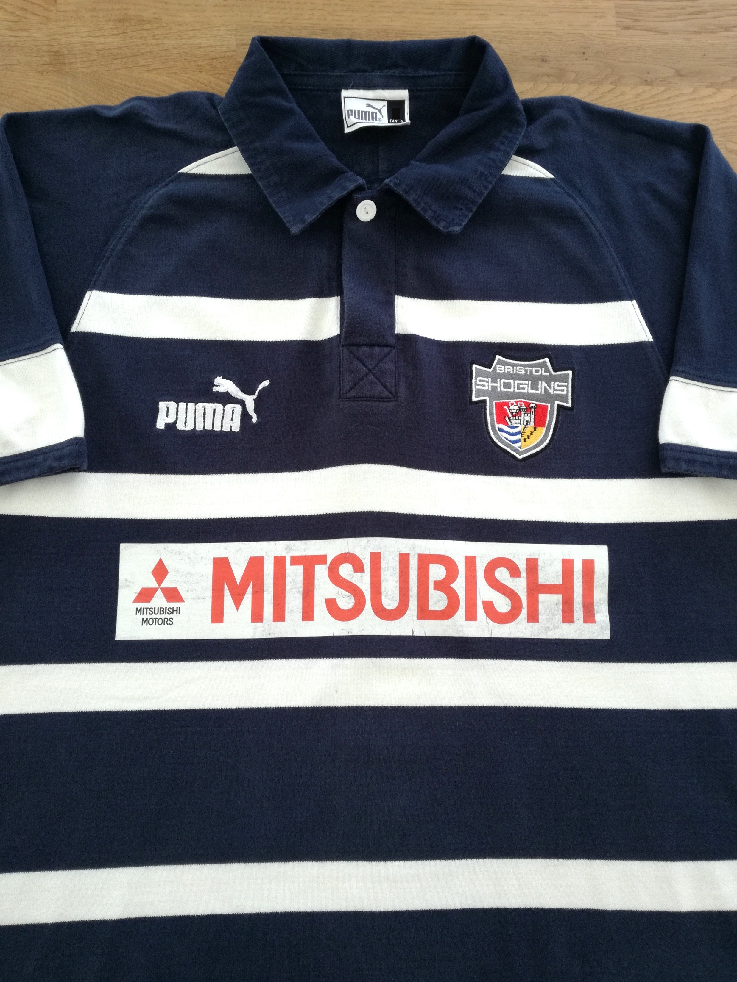 2003/04 Bristol Shoguns Home Rugby Shirt