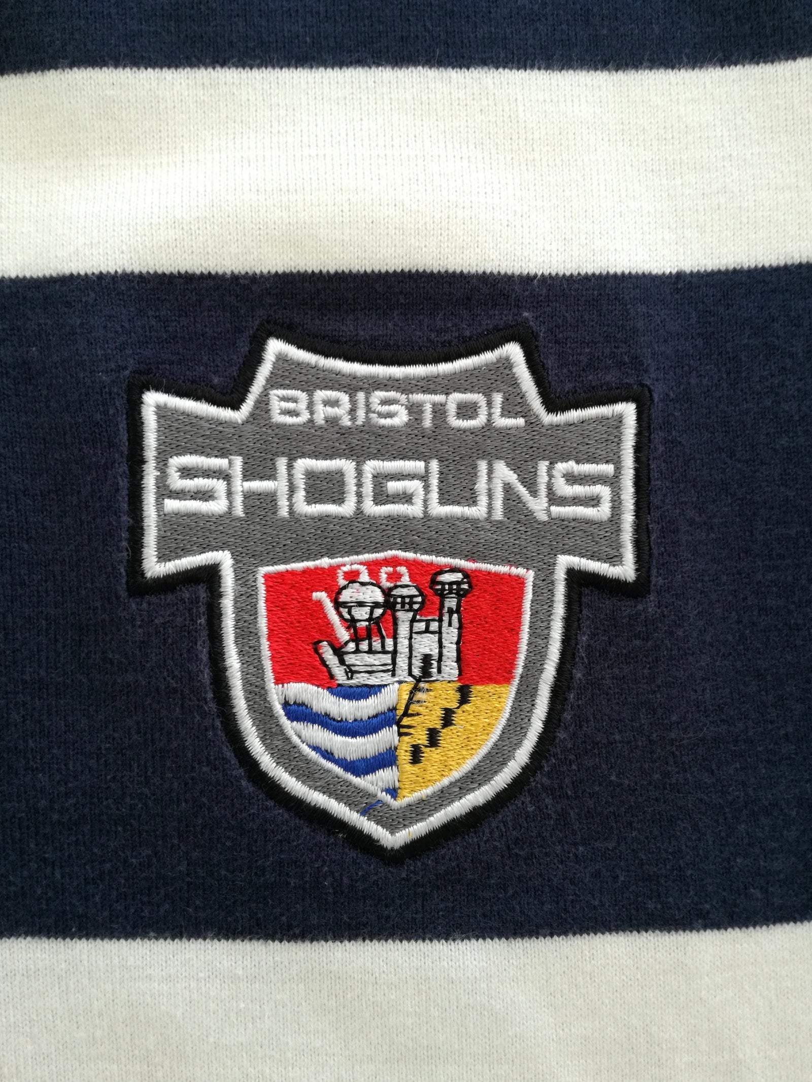 2003/04 Bristol Shoguns Home Rugby Shirt (L)