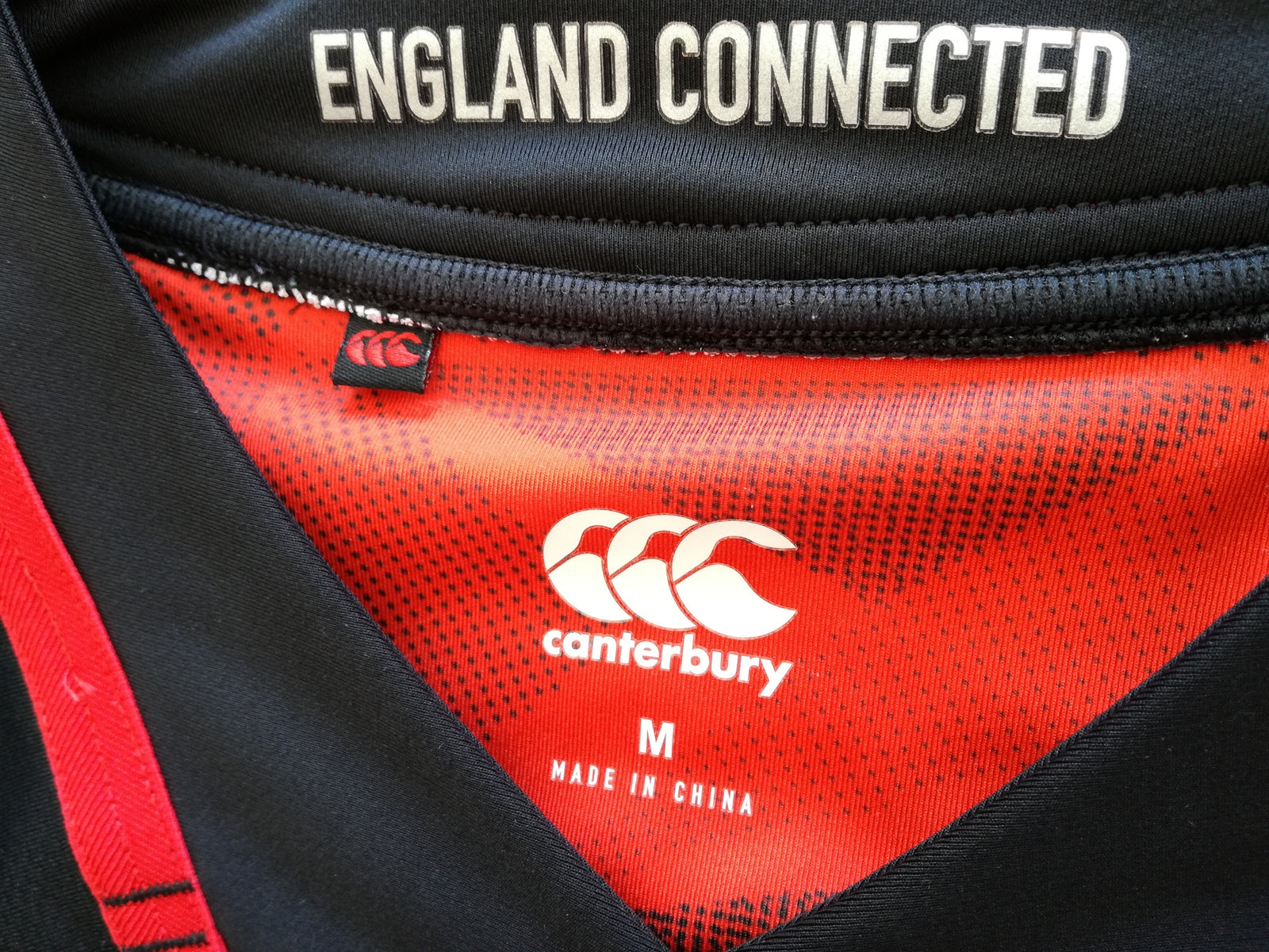 2017/18 England Away Vapodri+ Rugby Shirt (M)