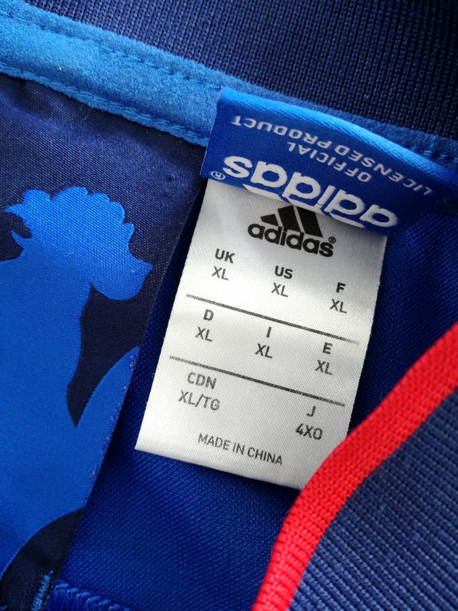 2015 France Home World Cup Rugby Shirt (XL)
