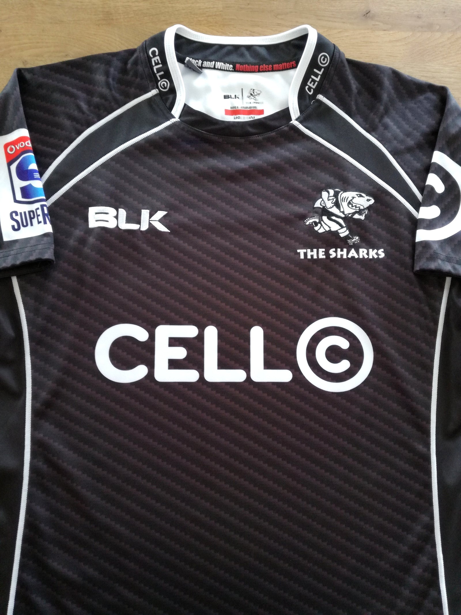2014 Sharks Home Super Rugby Shirt (L)