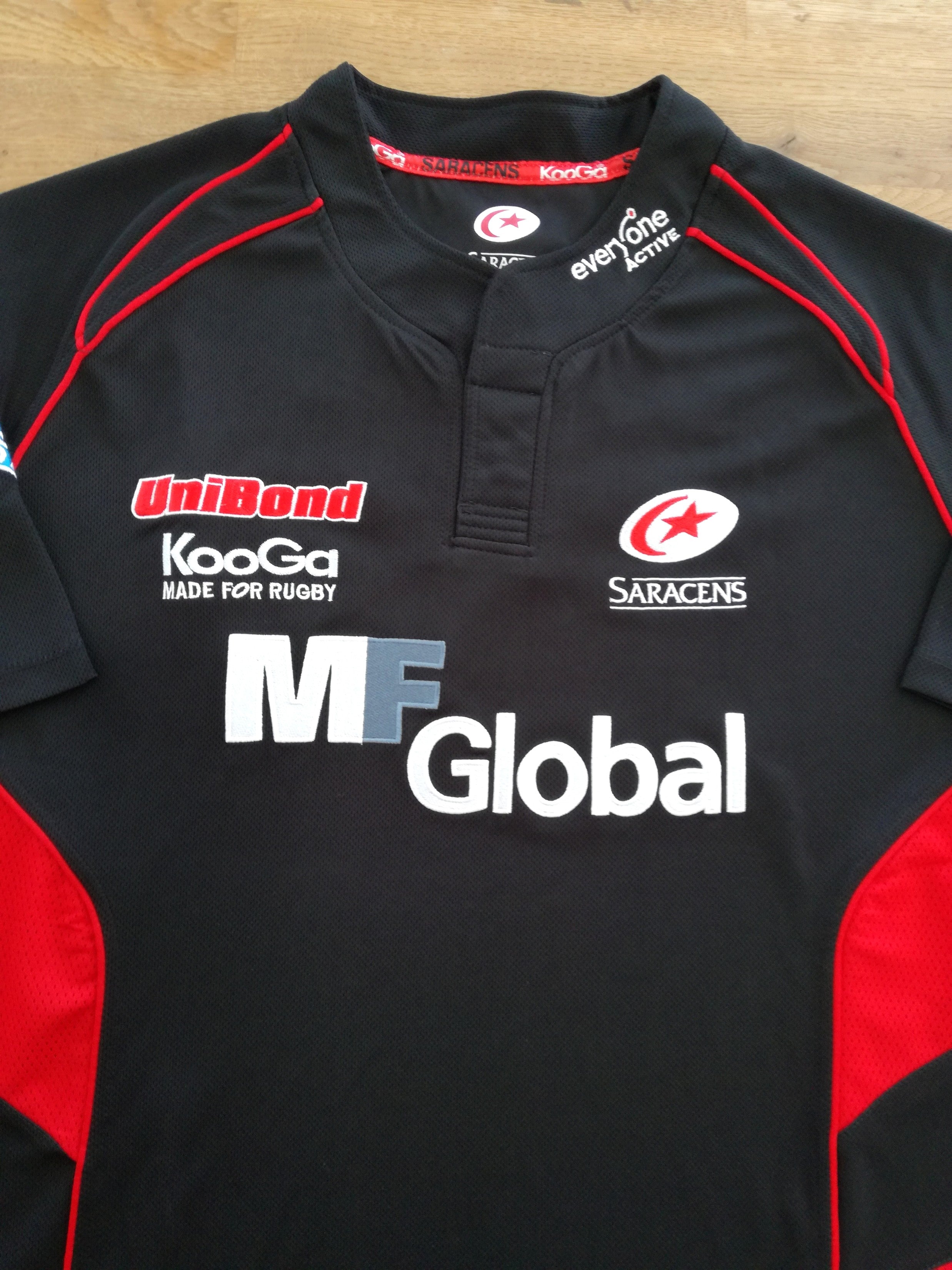 2008/09 Saracens Home Rugby Shirt
